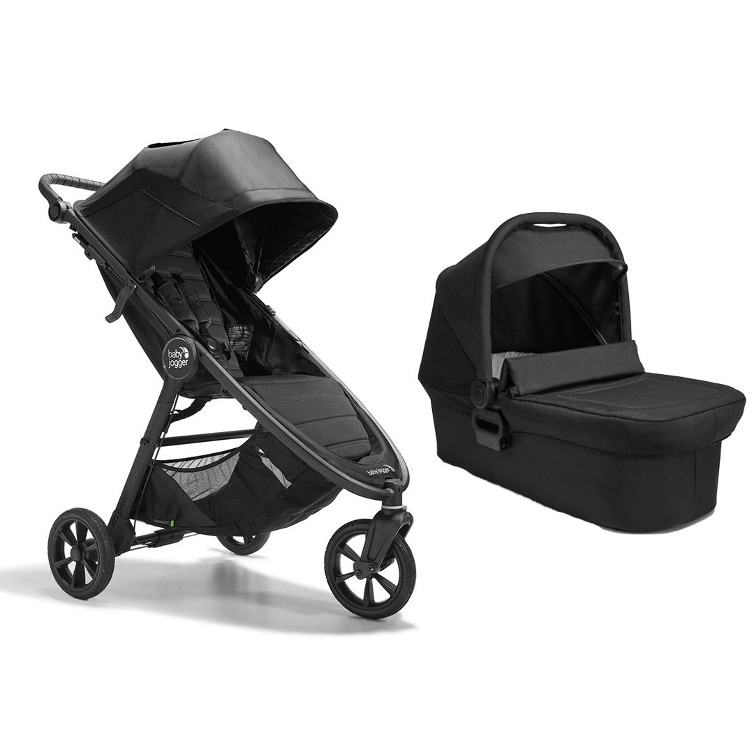  Baby Jogger City Mini GT2 Pushchair + Carry Cot Bundle - Opulent Black、mySite、merchandisen