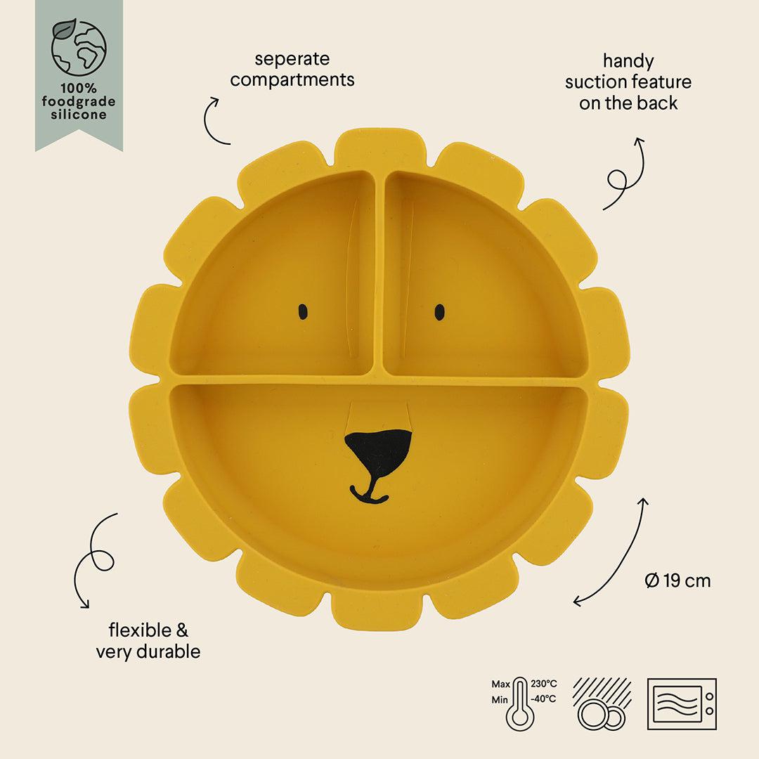  Trixie Silicone Divided Suction Plate - Mr Lion、mySite、merchandisen