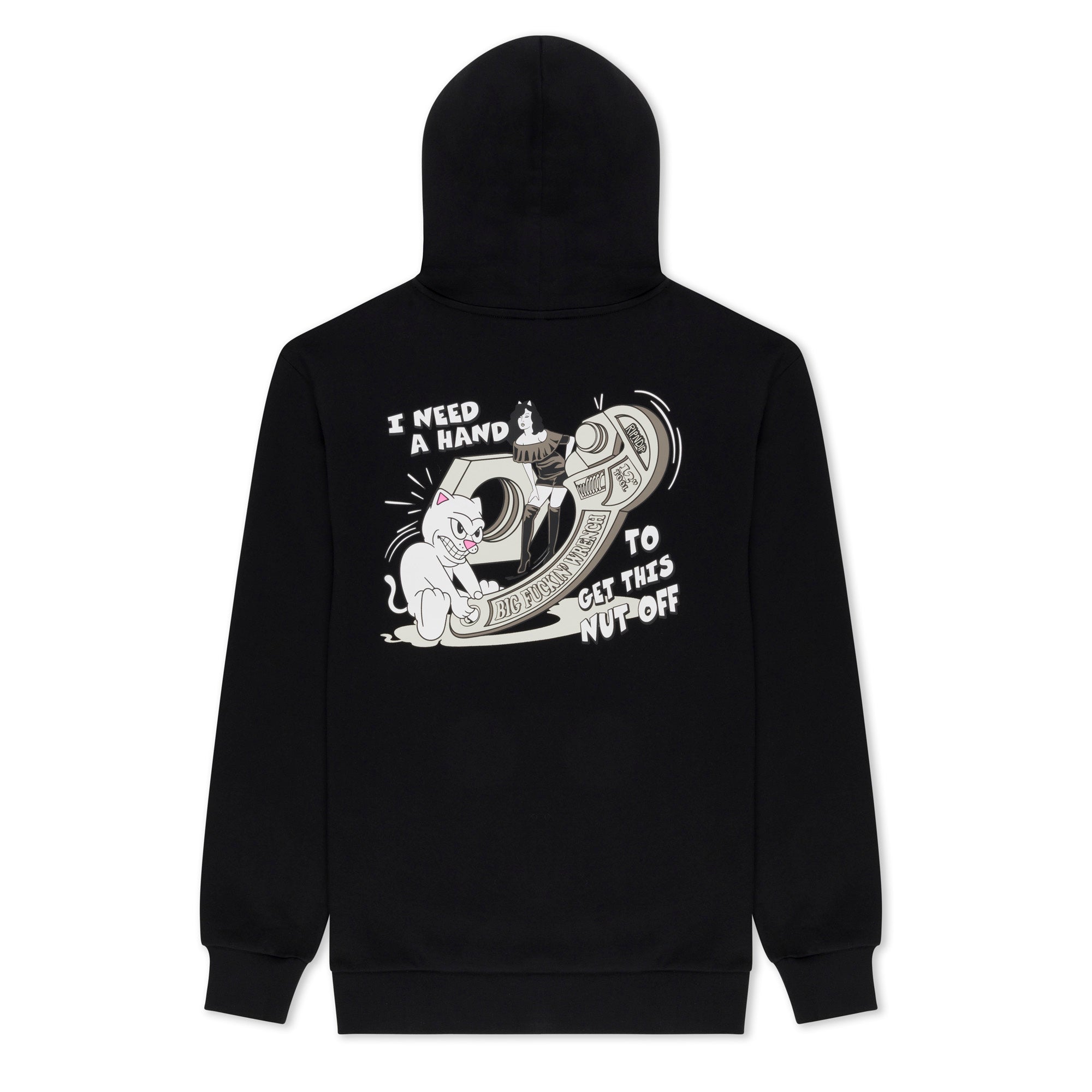  Nut Off Hoodie (Black)、mySite、merchandisen