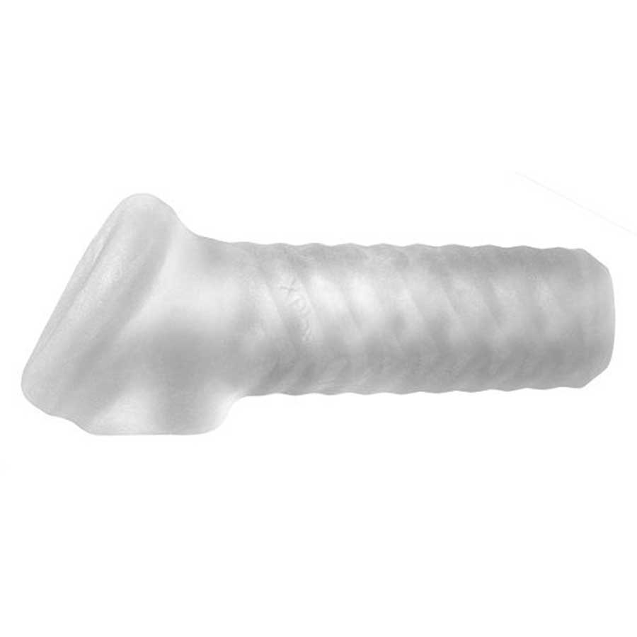 Open Tip Xplay Breeder Textured Penis Sleeve by Perfect Fit、mySite、bottomscart