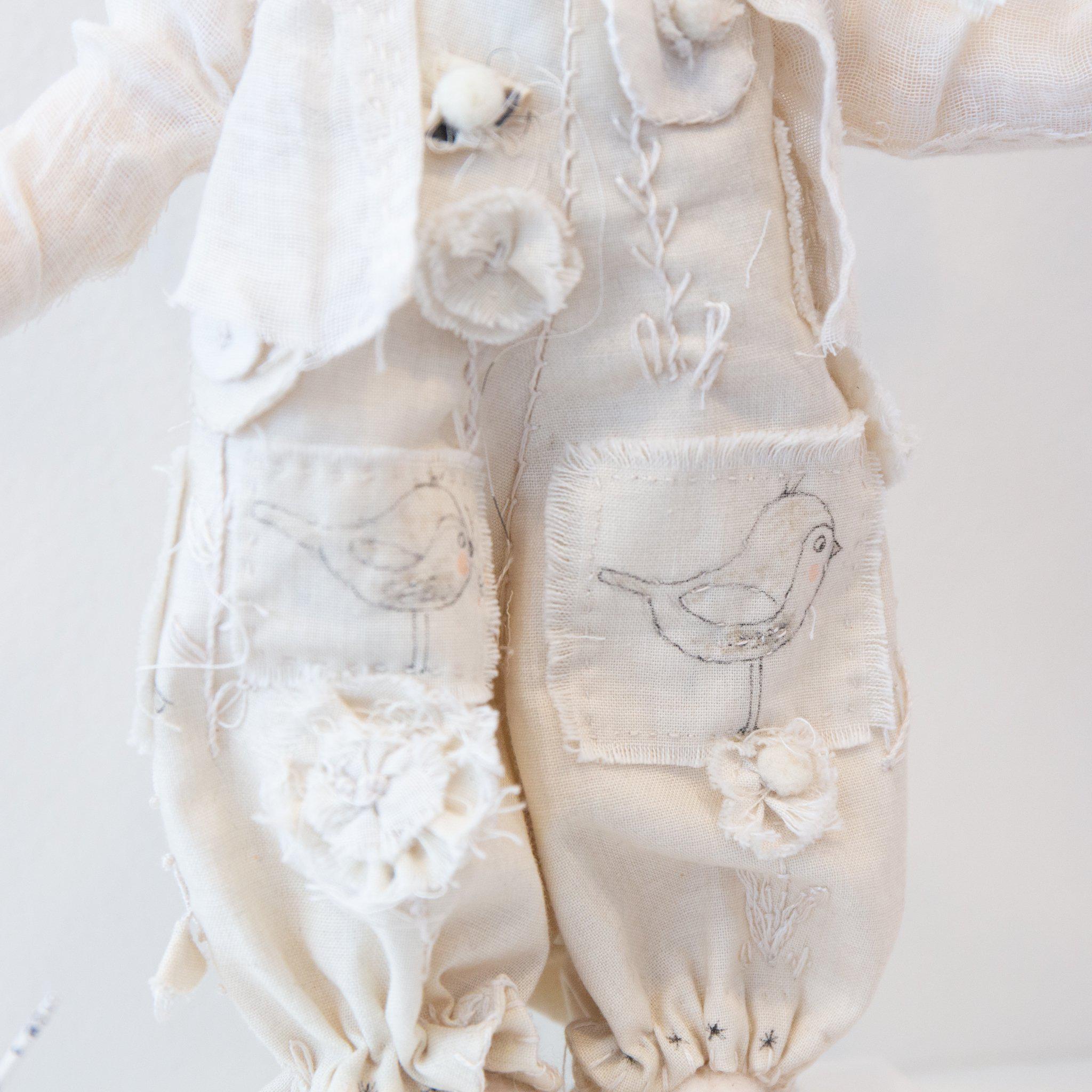 RETIRED - Hutch Studio Original - Ella Tweet - One of A Kind Bunny、mySite、g9winljtr