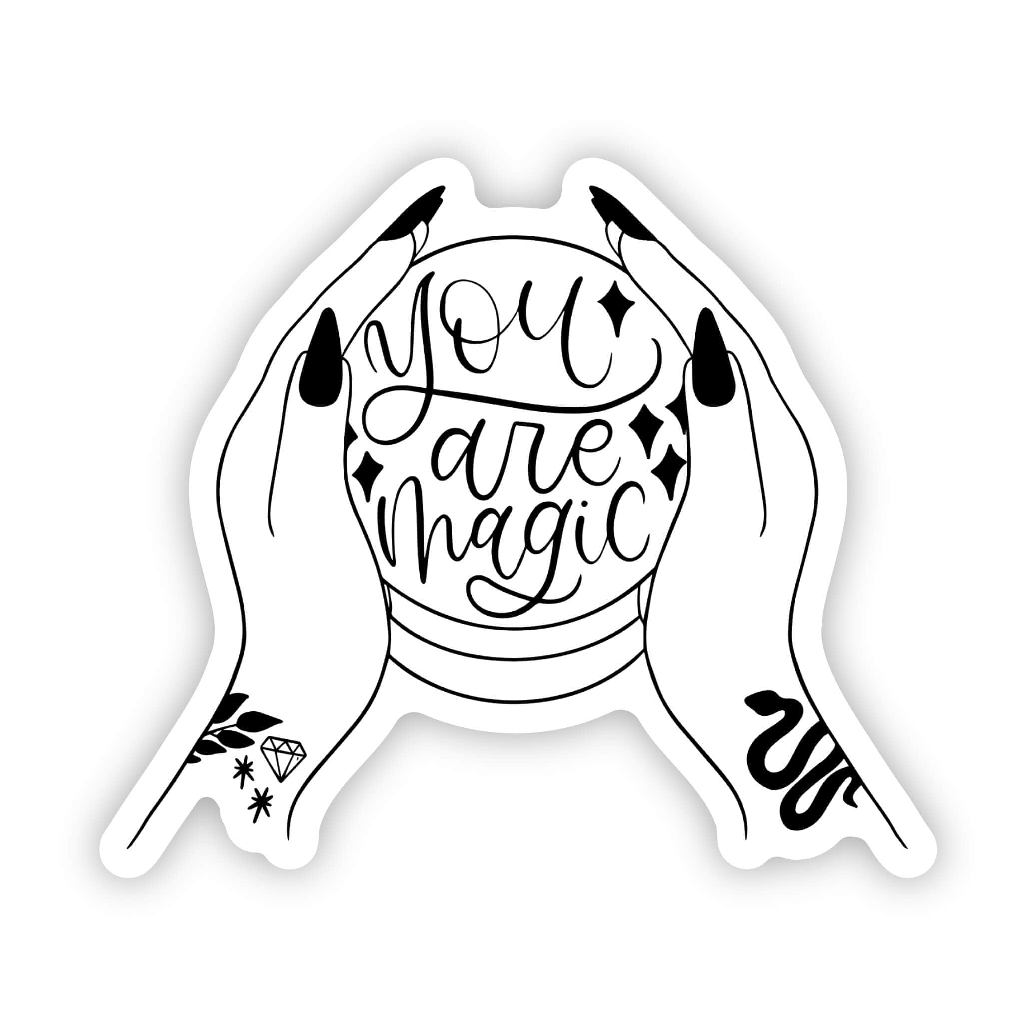  You Are Magic 8 Ball Sticker、mySite、elrpsem3k