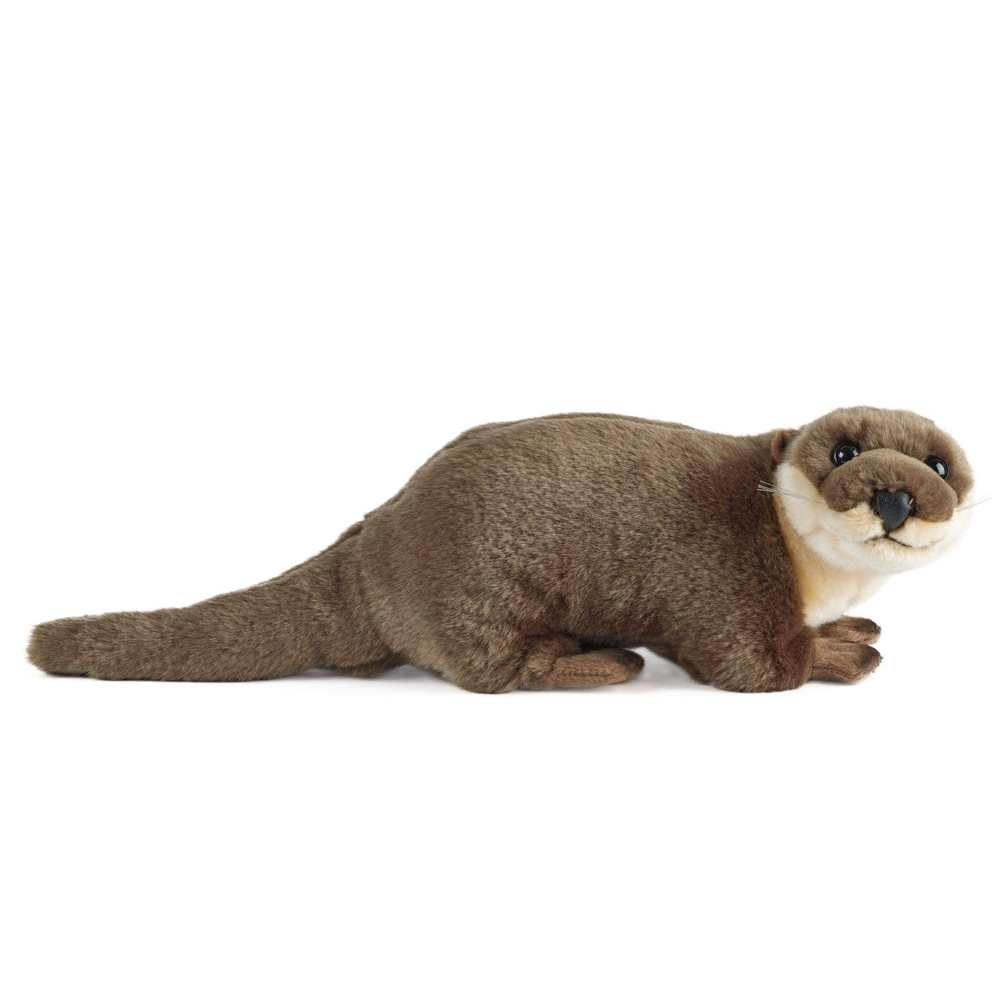 Realistic Plush Otters Large and Small、mySite、g9winljtr