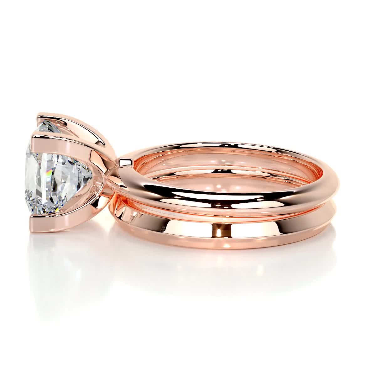Carolina Lab Grown Diamond Bridal Set -14K Rose Gold、mySite、hinf8tx79