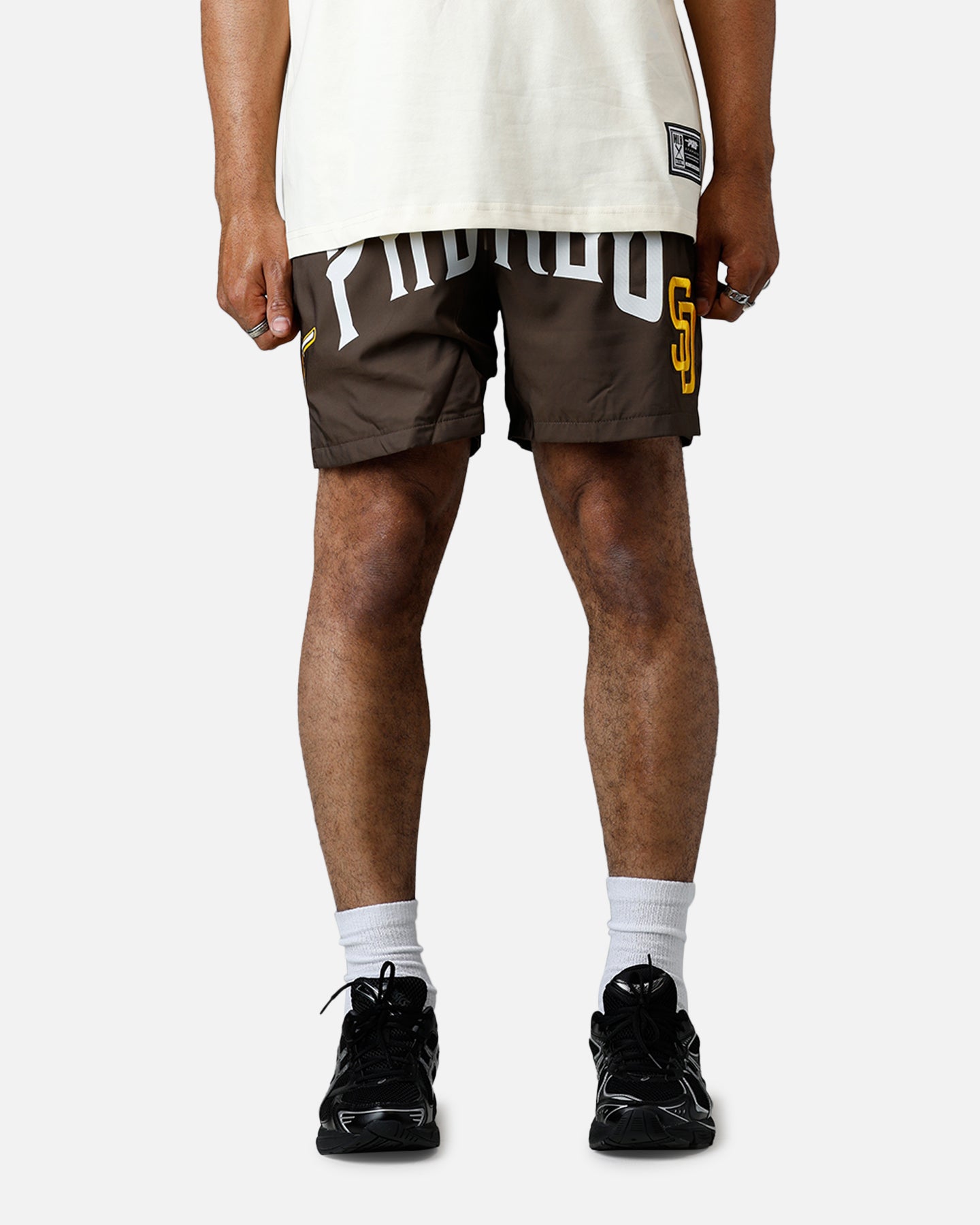 Pro Standard San Diego Padres City Tour 2.0 Shorts Brown、mySite、zt4zffjzw