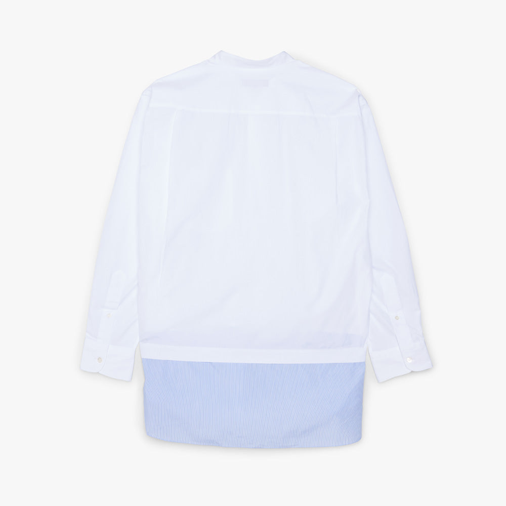  COMME des GARÇONS HOMME Panel Button Up Shirt / White、mySite、merchandisen
