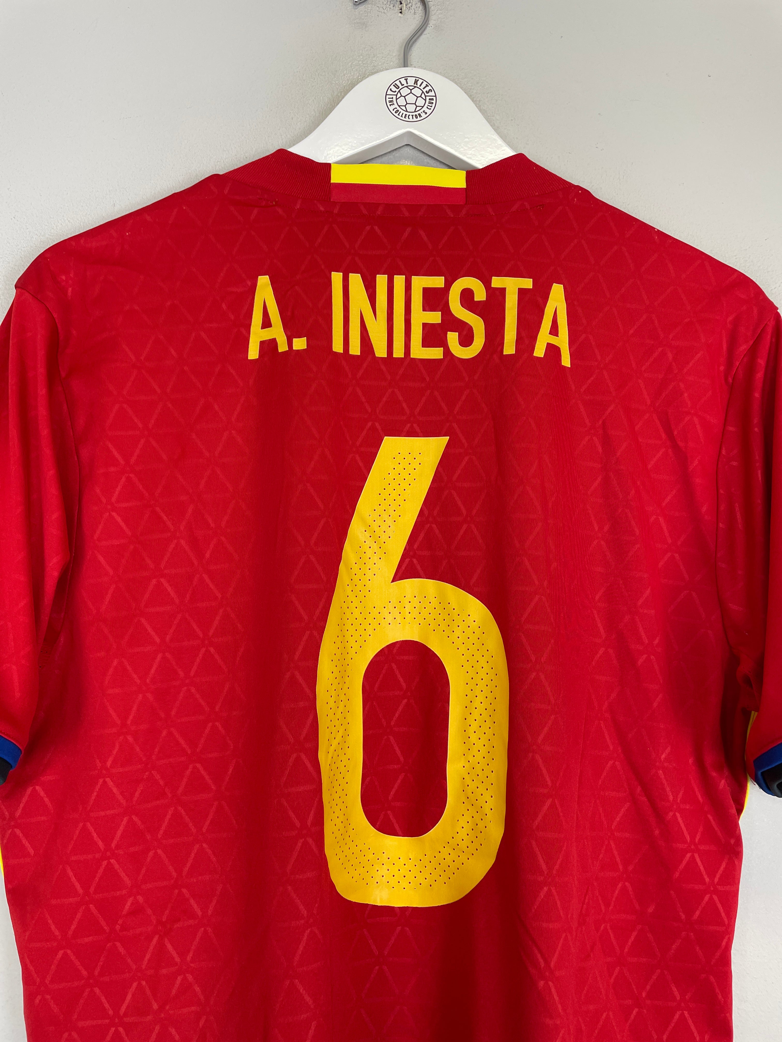 2016/17 SPAIN A.INIESTA #6 HOME SHIRT (L) ADIDAS、mySite、sh2016/17 SPAIN A.INIESTA #6 HOME SHIRT (L) ADIDAS、mySite、glenpowelloop_name