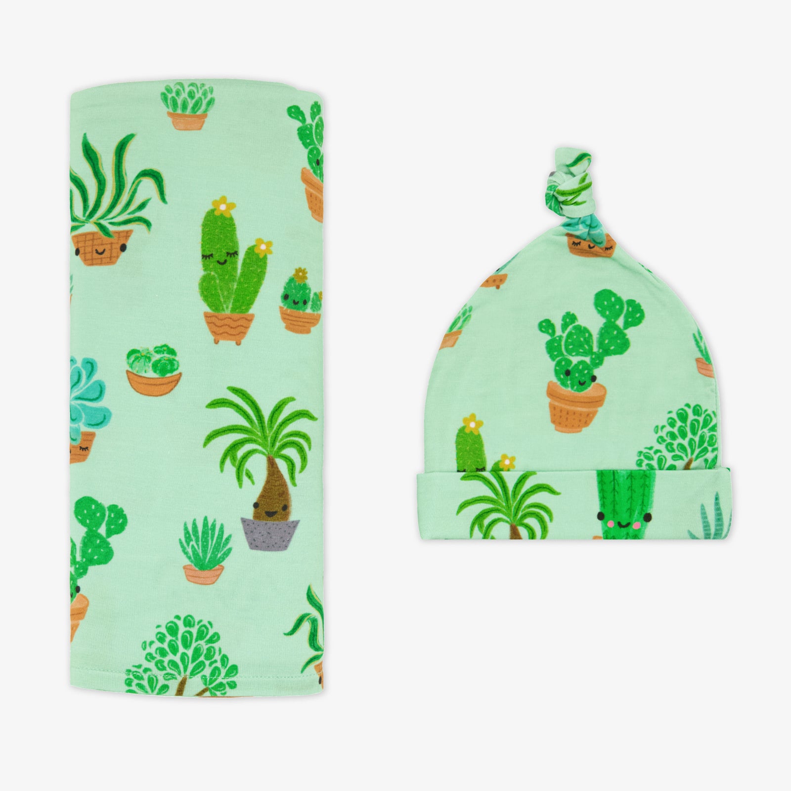  Succulent Love Swaddle & Hat Set、mySite、layawaytickets