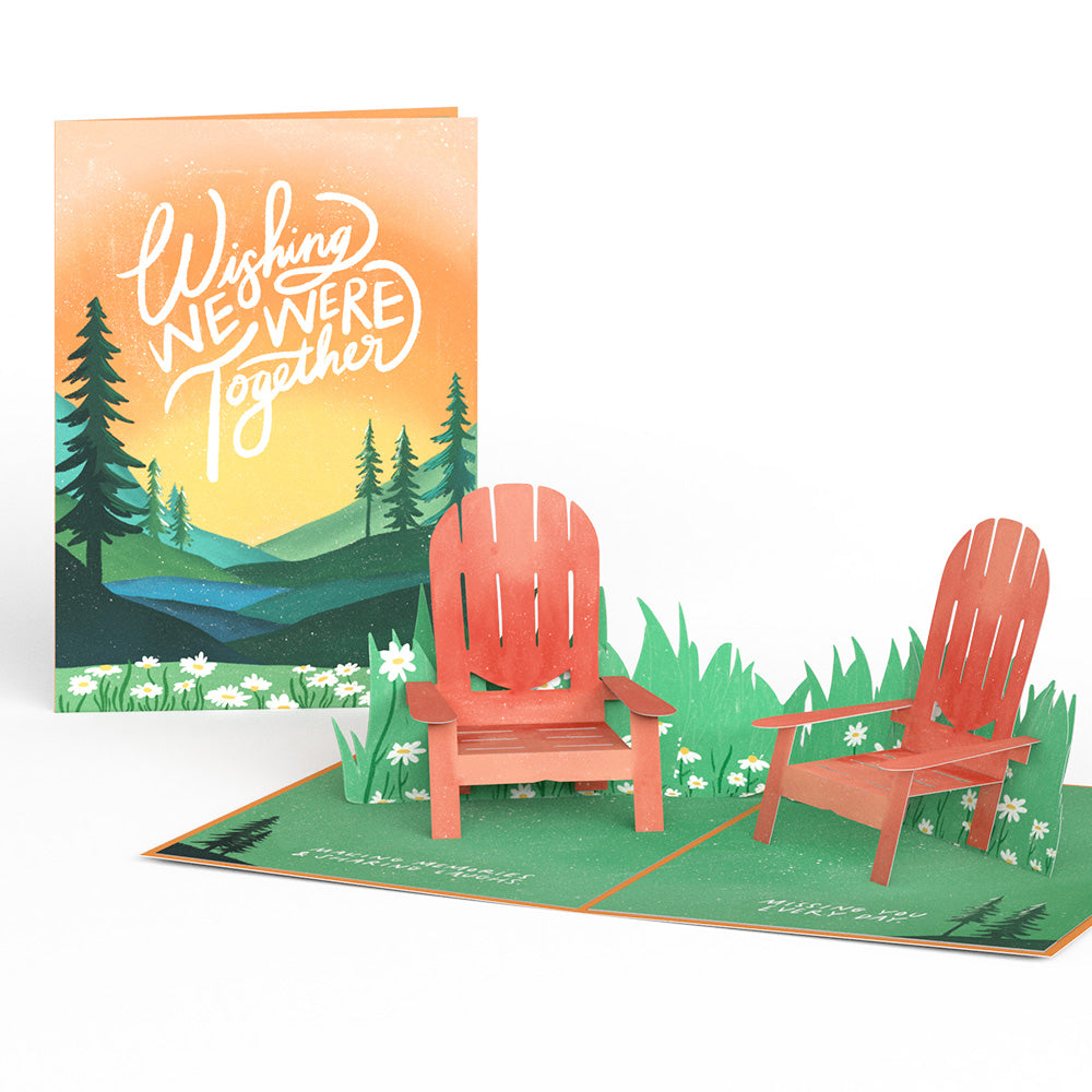 Wishing We Were Together Pop-Up Card、mySite、solidvoid