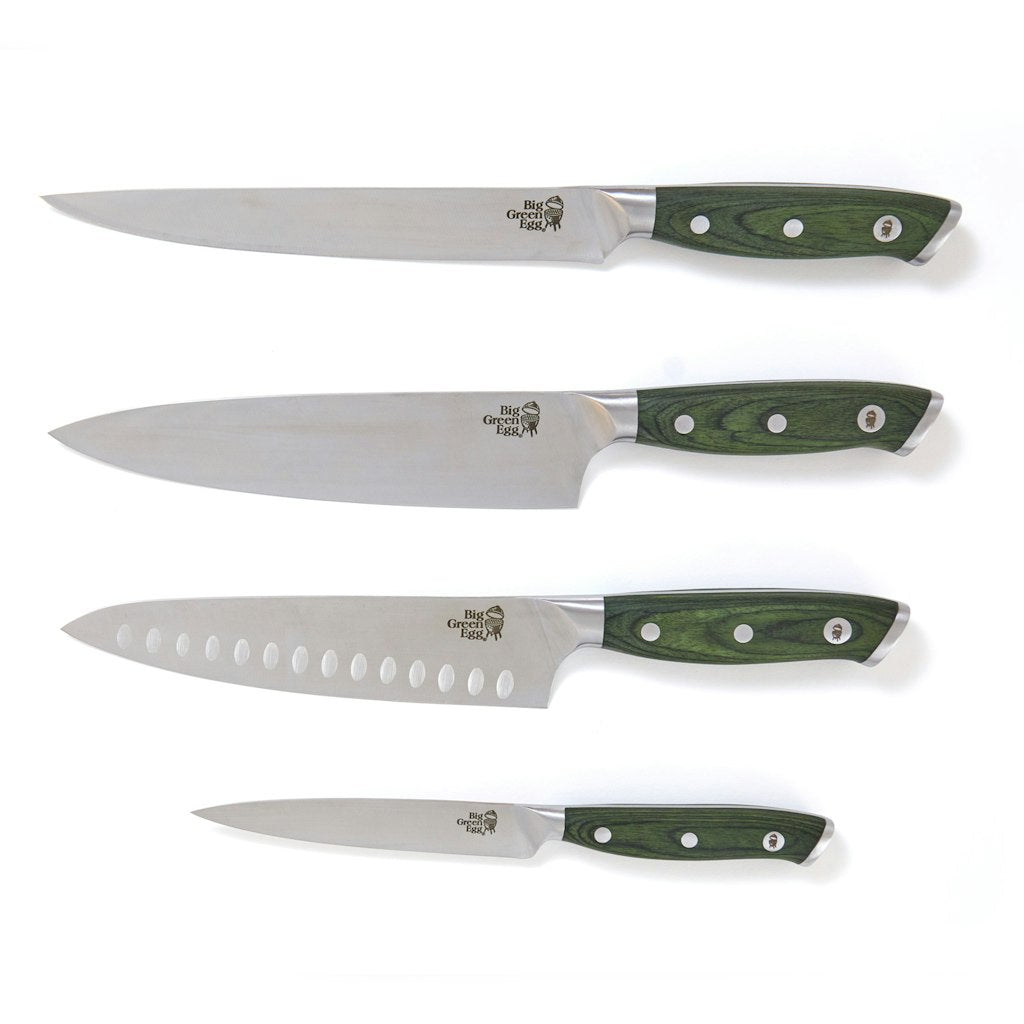Big Green Egg 4 Piece Kitchen Knife Set、mySite、noshort