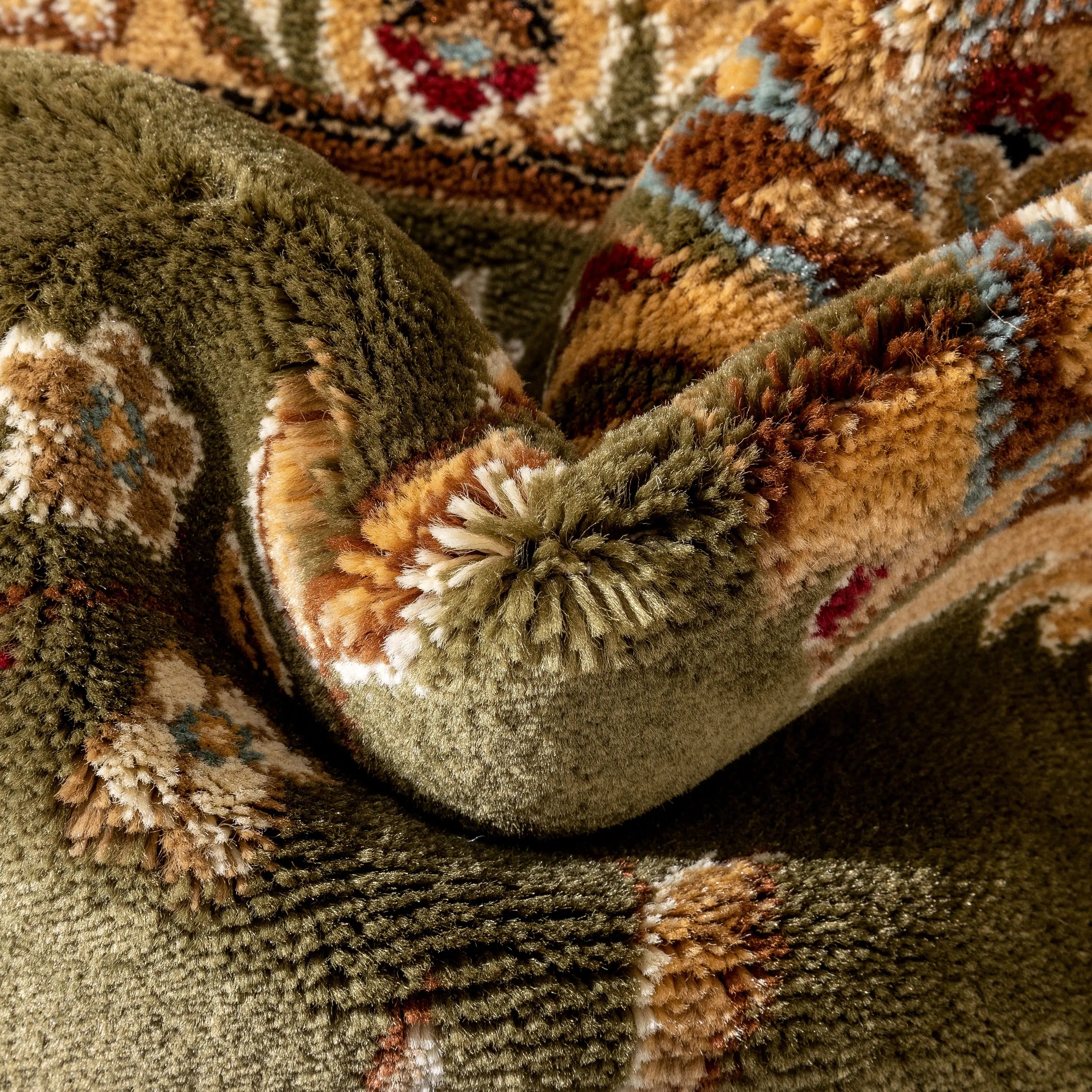 Abbasi Green Traditional Rug、mySite、gigharbornorthrealestate