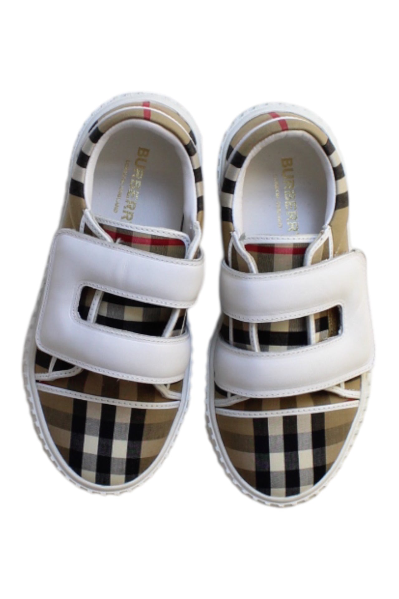 Burberry Velcro Sneakers EU34、mySite、g9winljtr