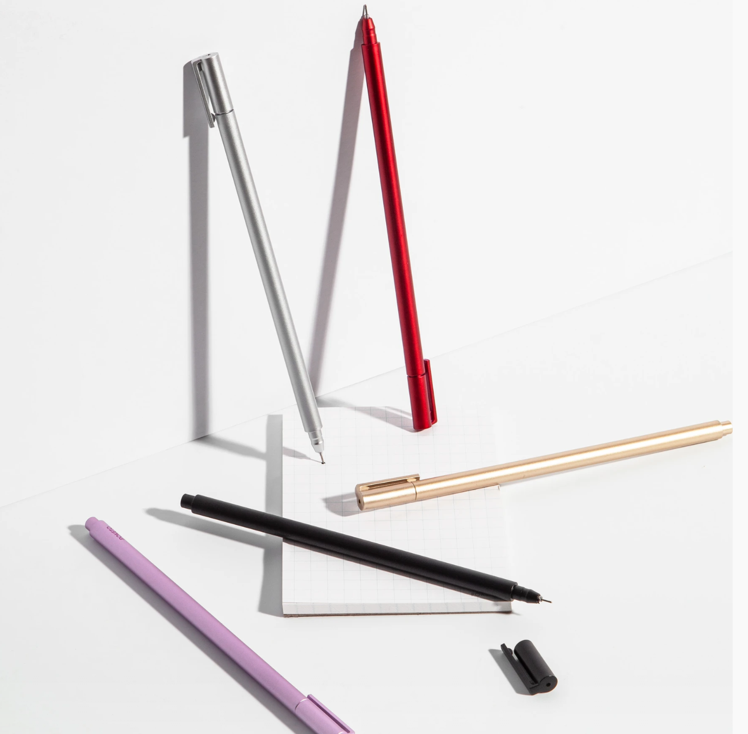 Poketo - Apex SINGLE Gel Pen - Red - Black Ink、mySite、garagedoors4me