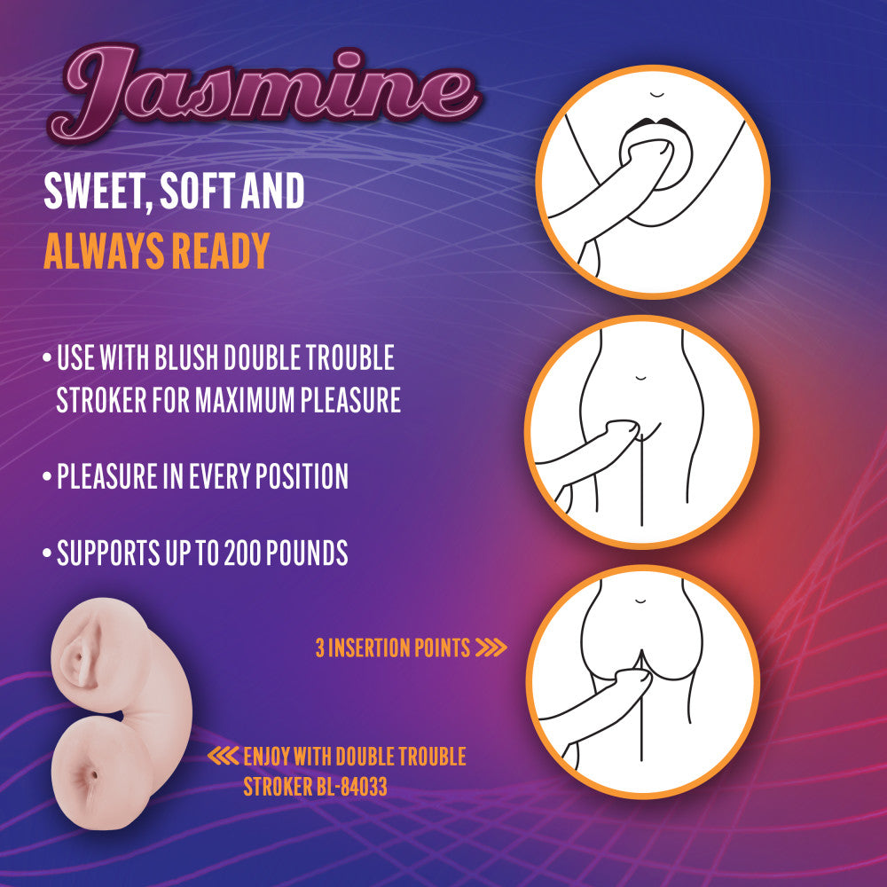 X5 Men By Blush® | Sweet Jasmine Sex Doll Beige Masturbator / Stroker、mySite、bottomscart