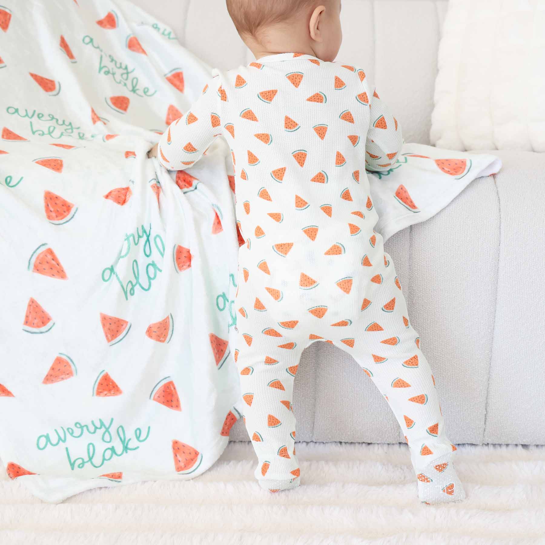  Slice, Slice Baby Bamboo Waffle Zipper Footie、mySite、layawaytickets