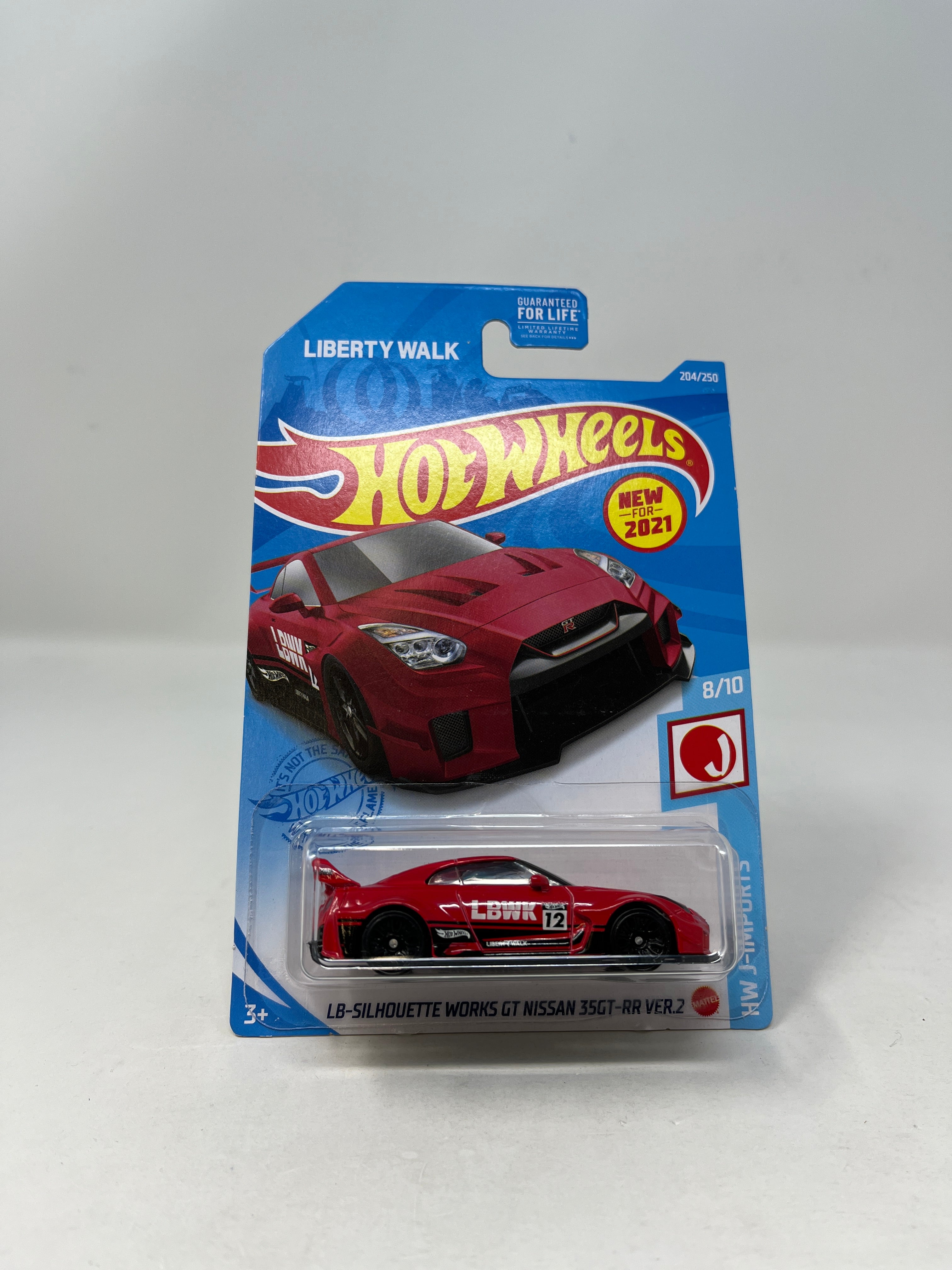 LB-Silhouette Works GT Nissan 35GT-RR #204 * RED * 2021 Hot Wheels、mySite、hgirdovlk