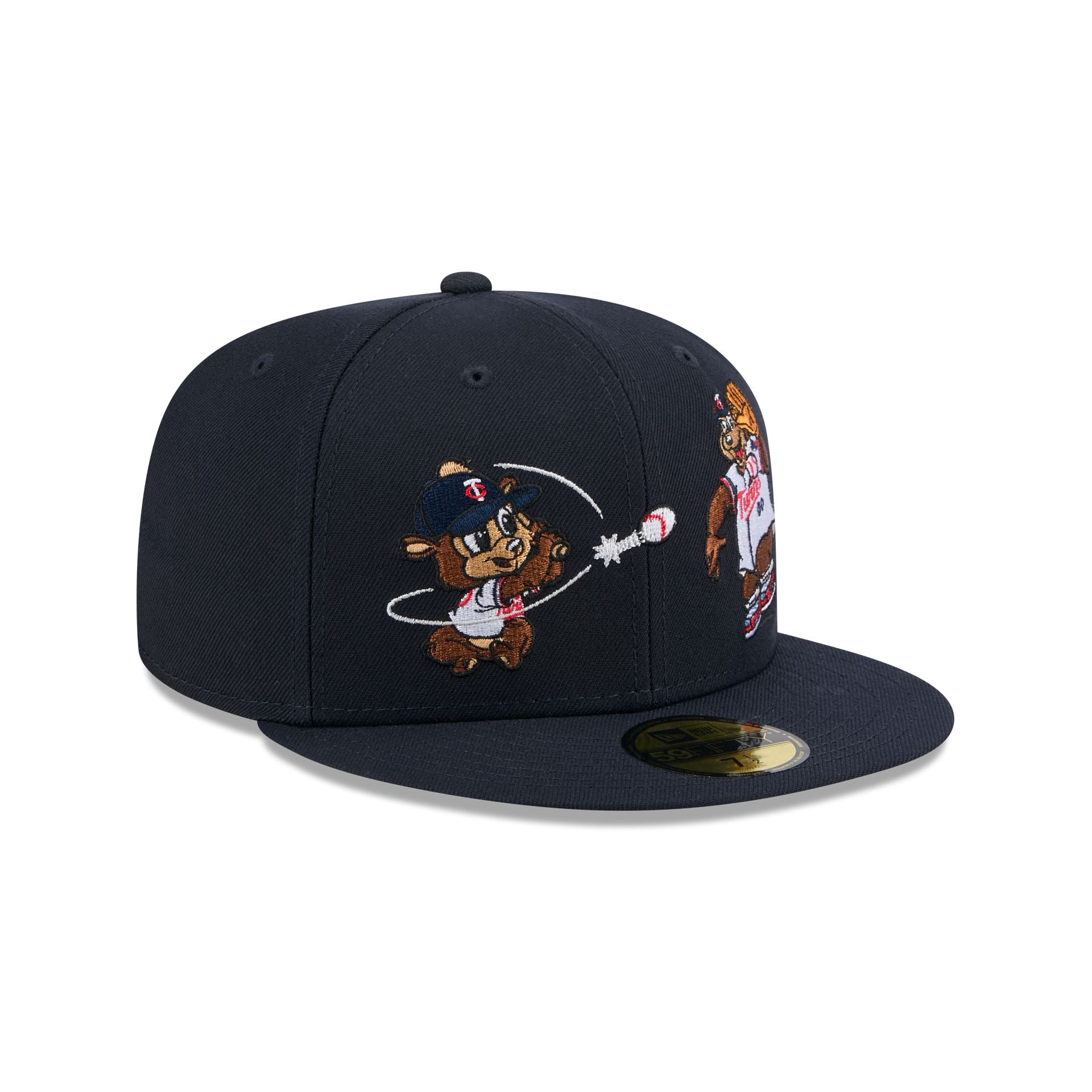 Minnesota Twins Generation Mascots 59FIFTY Fitted Hat、mySite、vikingsvslions