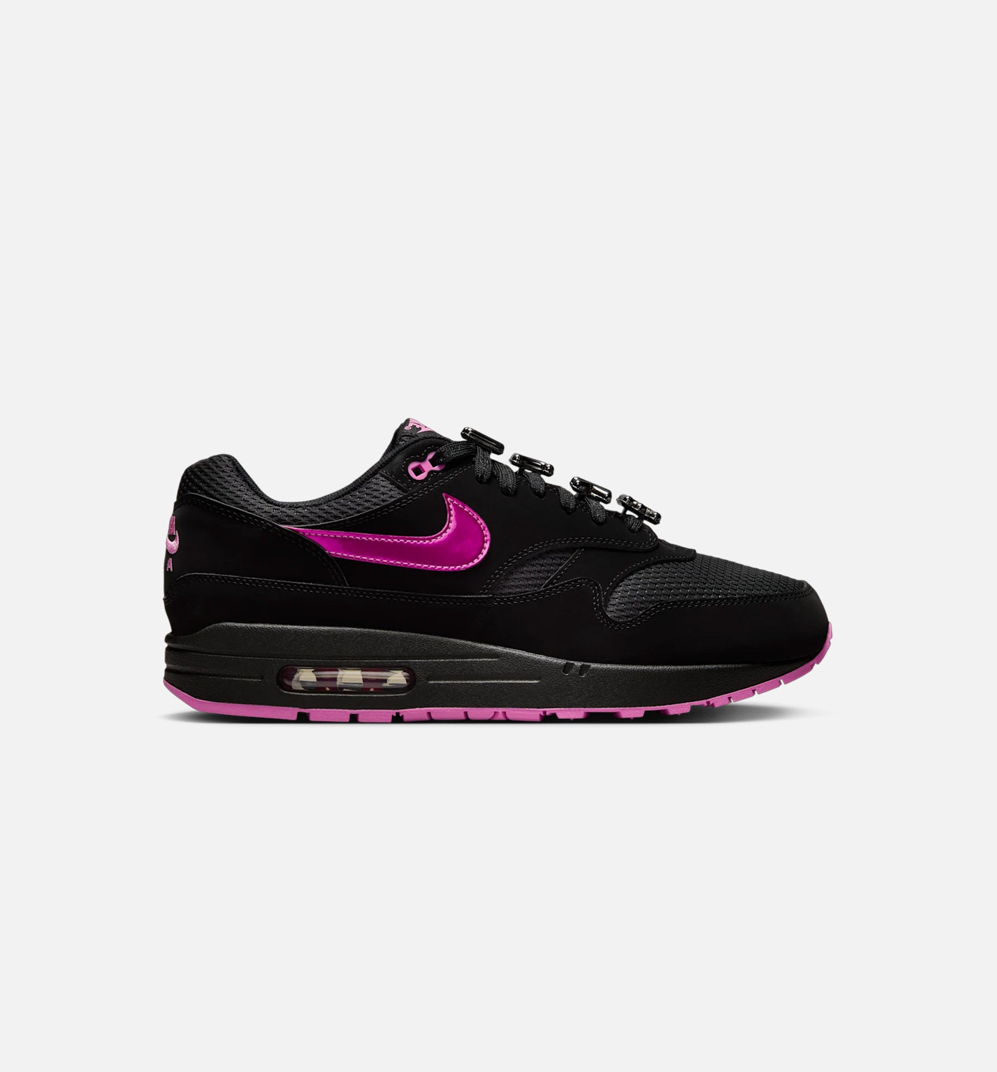 Air Max 1 Premium Mens Lifestyle Shoe - Black/Playful Pink/Red、mySite、dreamappss