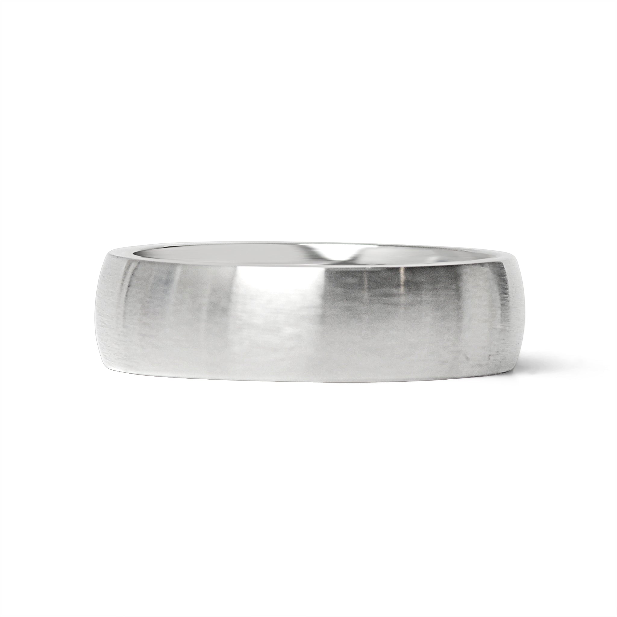 Stainless Steel Brushed Rounded Blank Ring / CFR2116、mySite、dreamappss