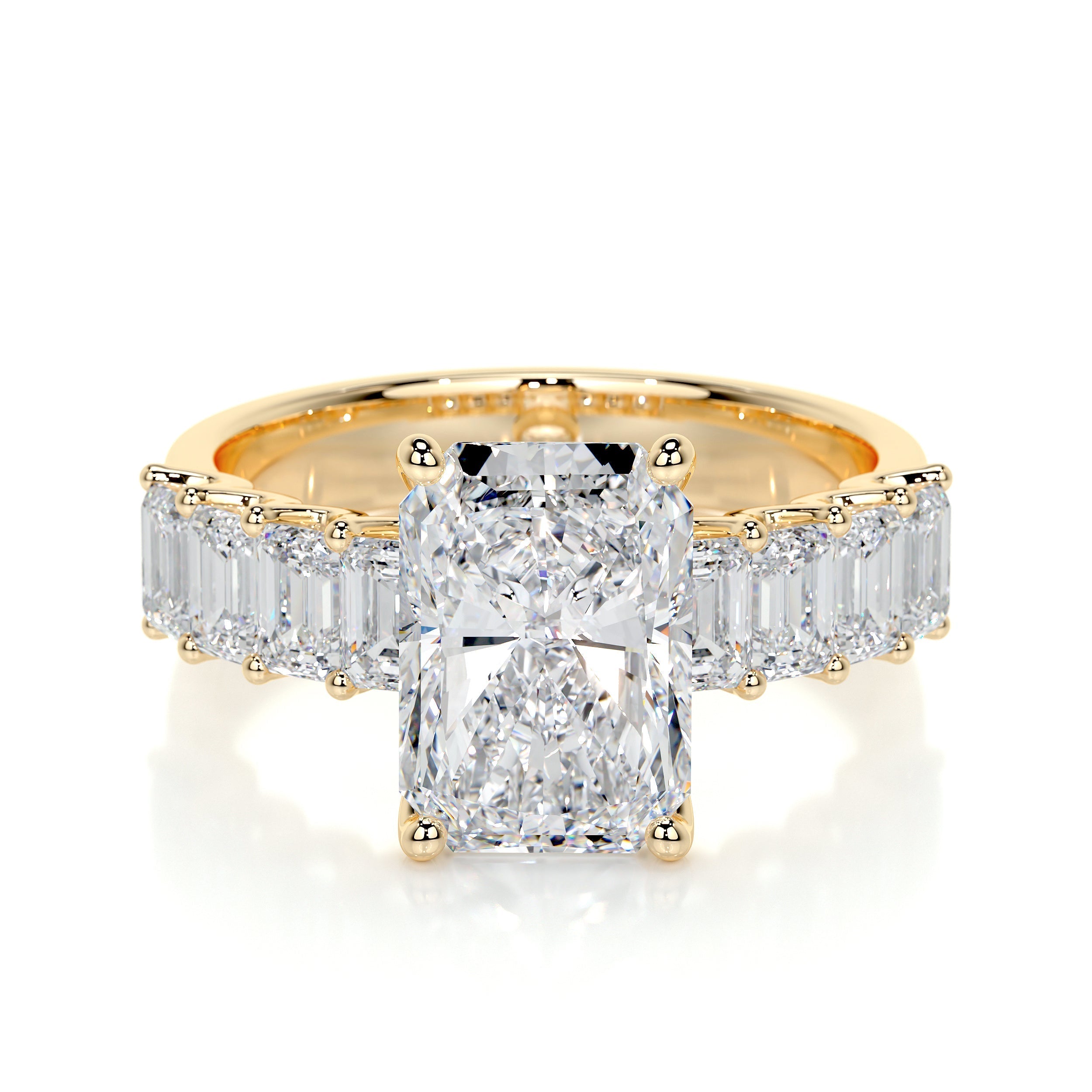 Arabella Lab Grown Diamond Ring -18K Yellow Gold (RTS)、mySite、hinf8tx79