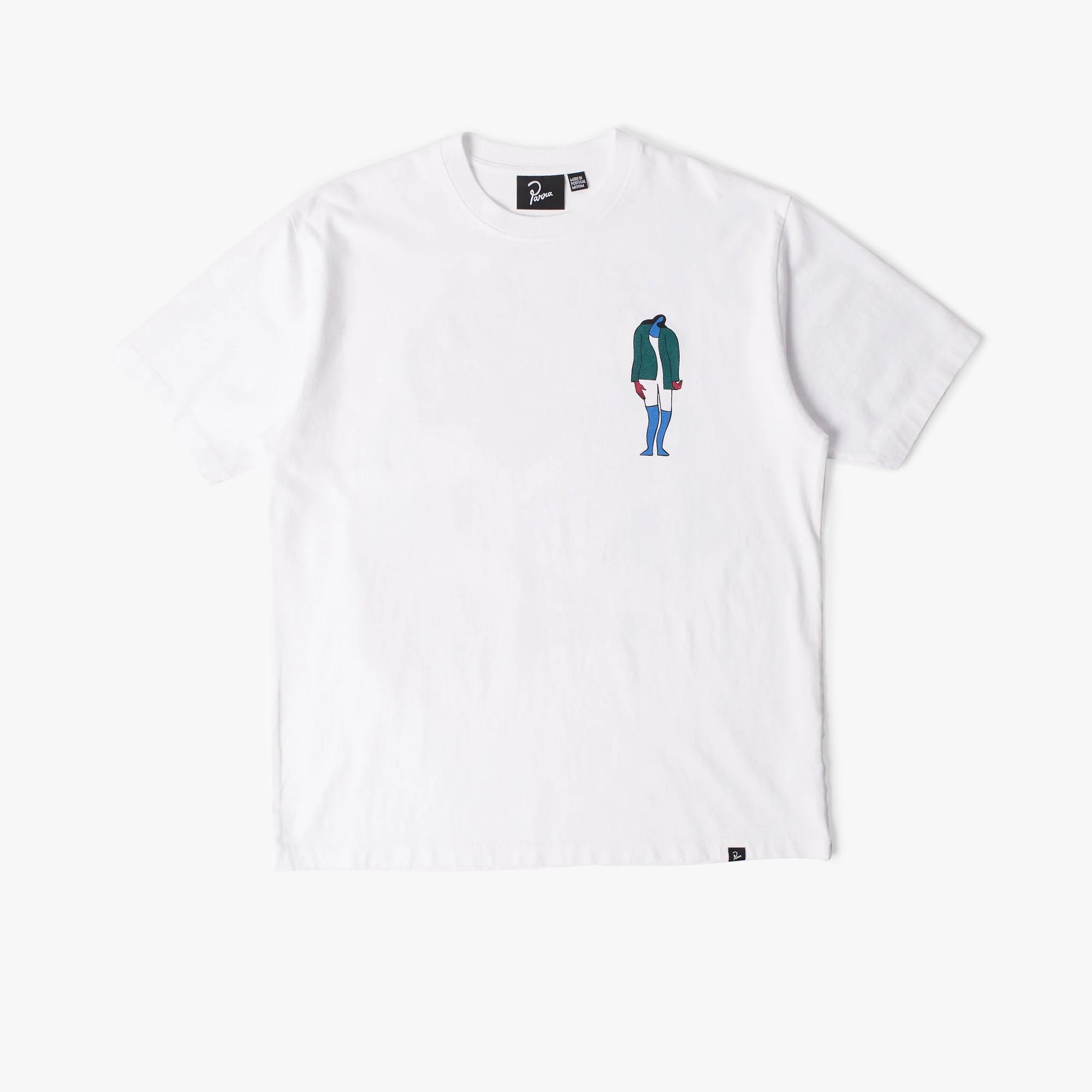  by Parra The Broken Door T-Shirt White、mySite、merchandisen