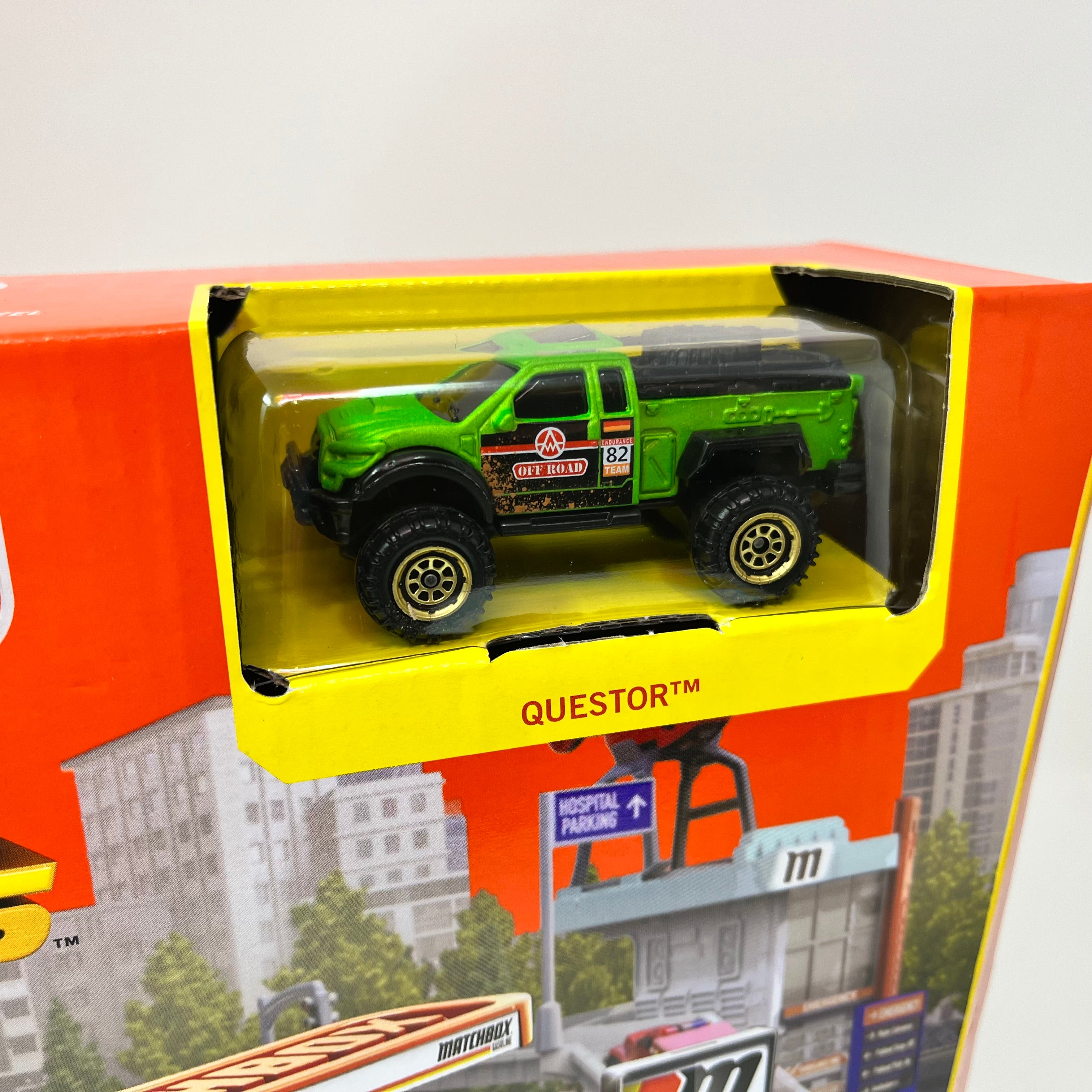Fuel Station w/ Questor Truck * Matchbox Action Drivers Playset、mySite、hgirdovlk
