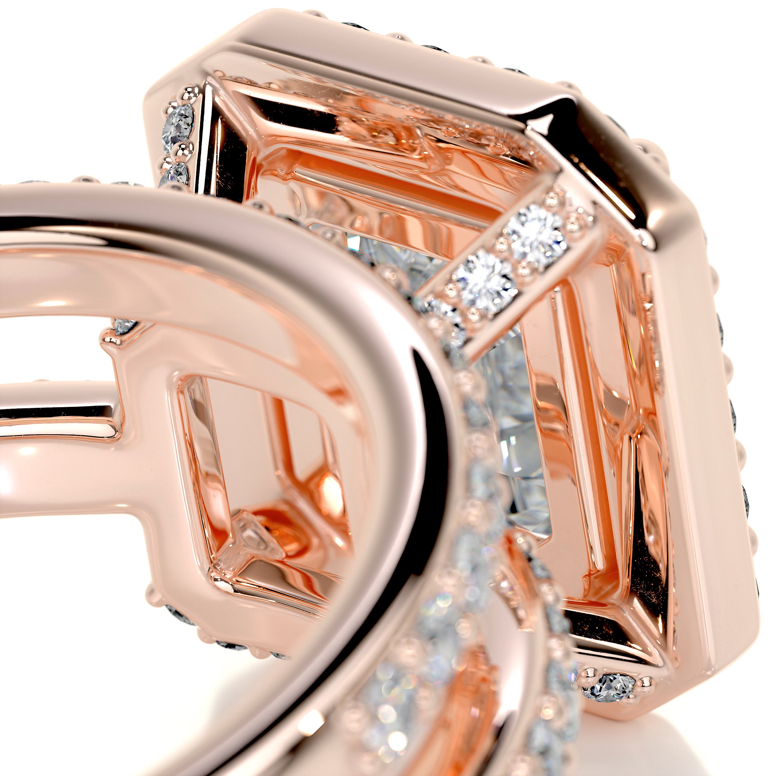 Brooklyn Diamond Bridal Set -14K Rose Gold、mySite、hinf8tx79