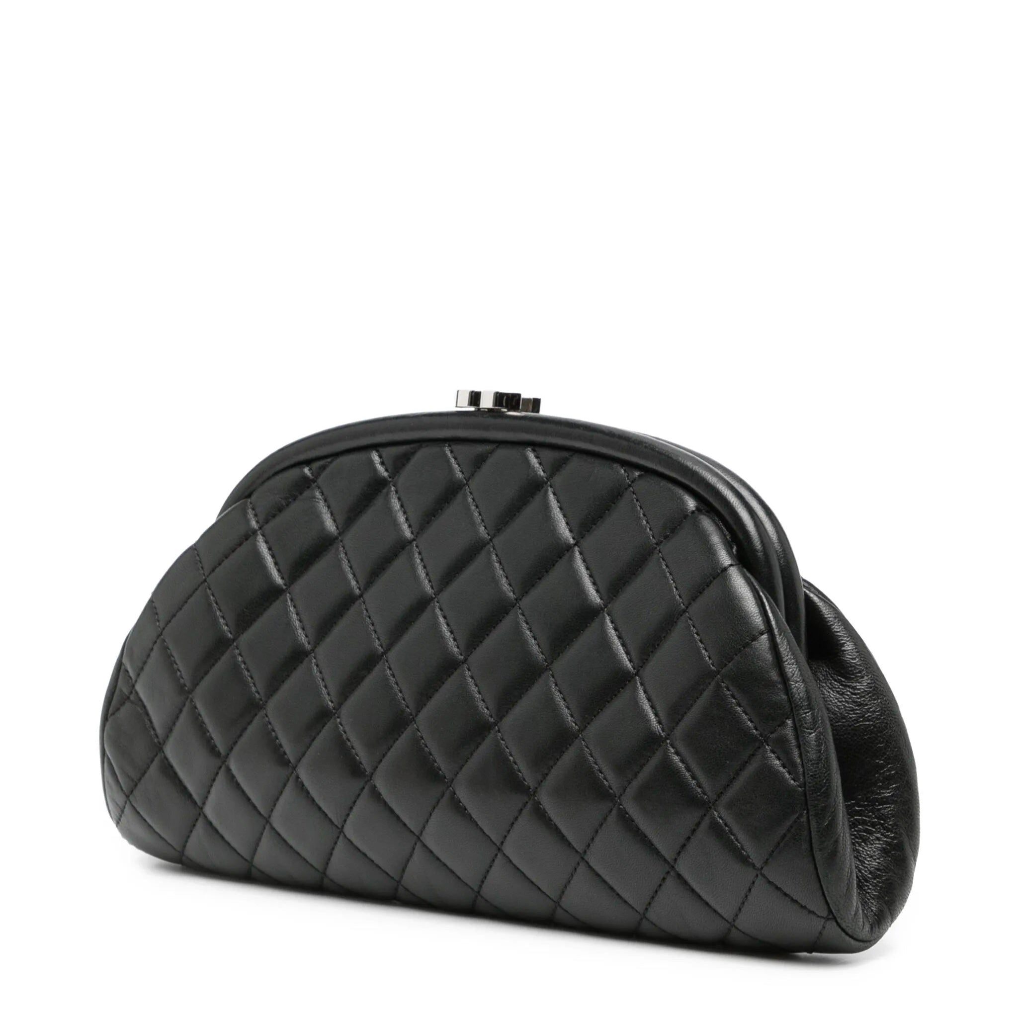 Black Quilted Timeless Clutch、mySite、garminoutage.com