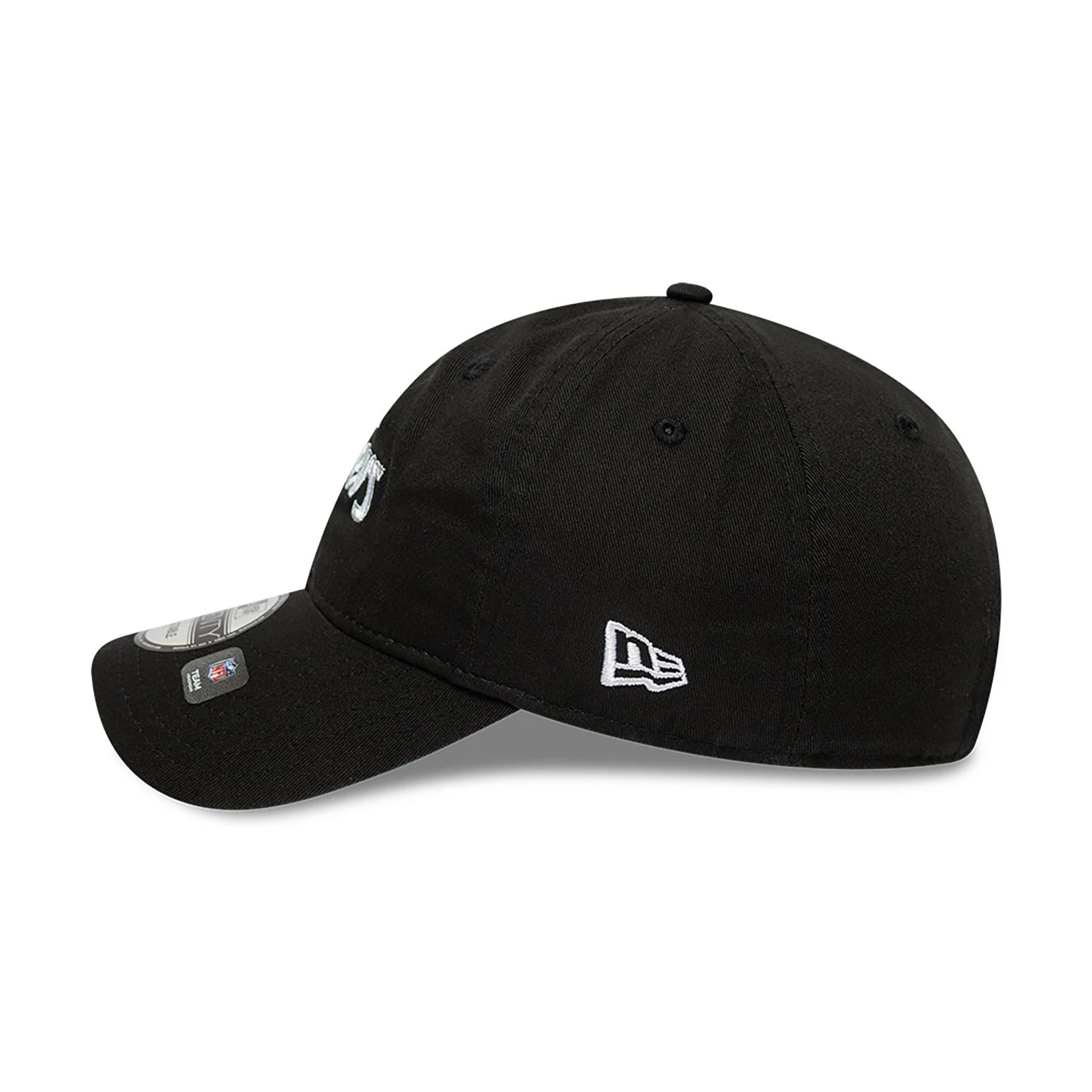 Las Vegas Raiders NFL International Series Games 2024 Black 9TWENTY Adjustable Cap、mySite、vikingsvslions