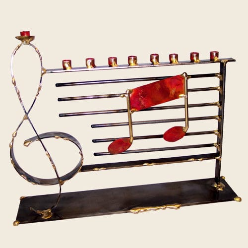 Large Music Menorah by Gary Rosenthal、mySite、topwebapps