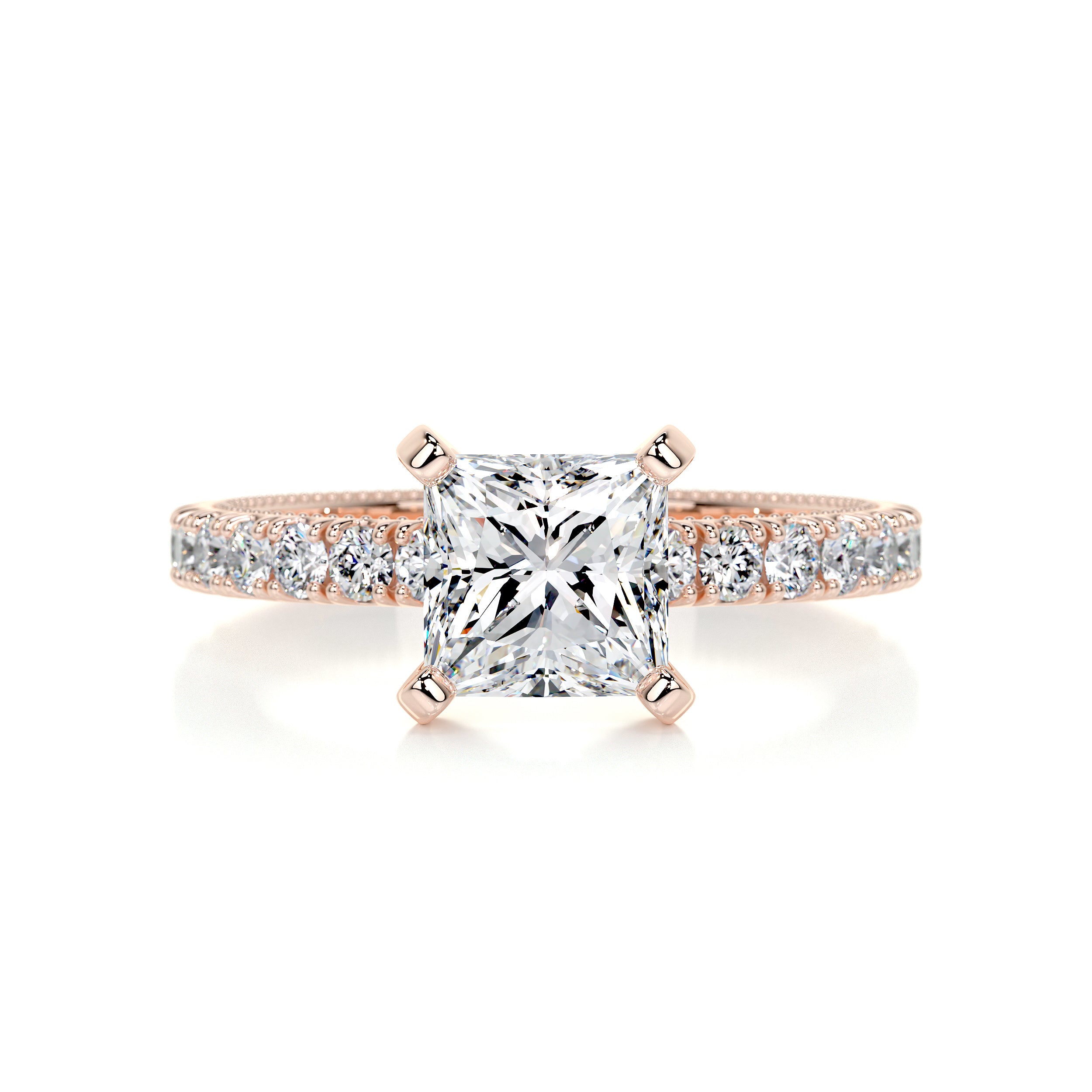 Blair Diamond Engagement Ring -14K Rose Gold、mySite、hinf8tx79