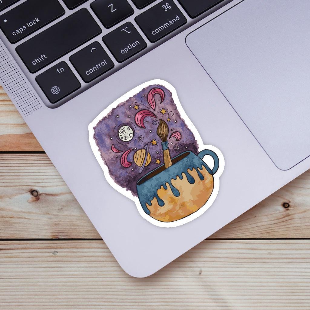  Mug Artist Coffee Sticker、mySite、elrpsem3k