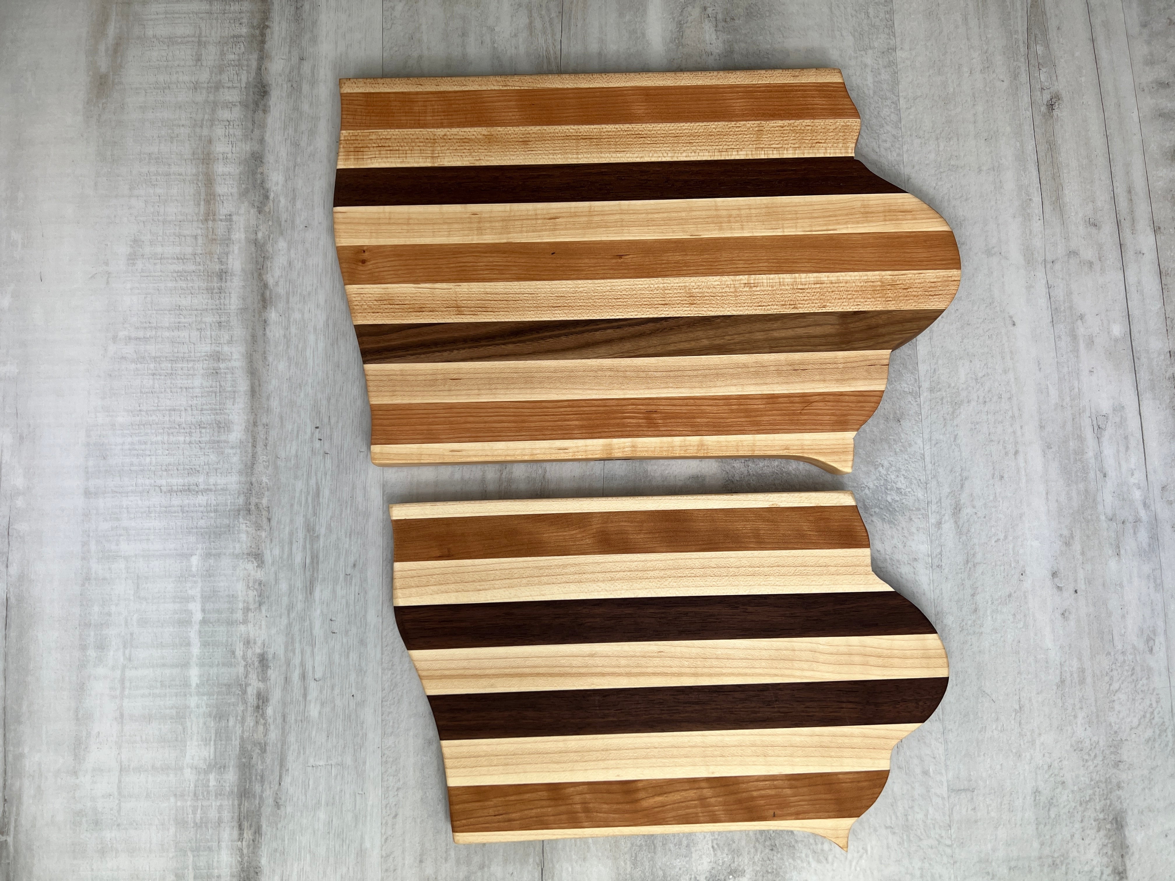 Iowa Shaped Wooden Cutting Board、mySite、garagedoors4me