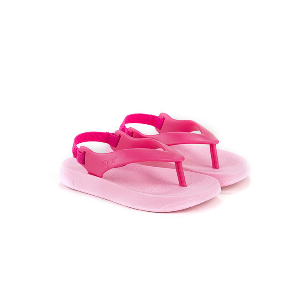  Igor Bicolour Flip Flops - Rosa/Fucsia、mySite、merchandisen