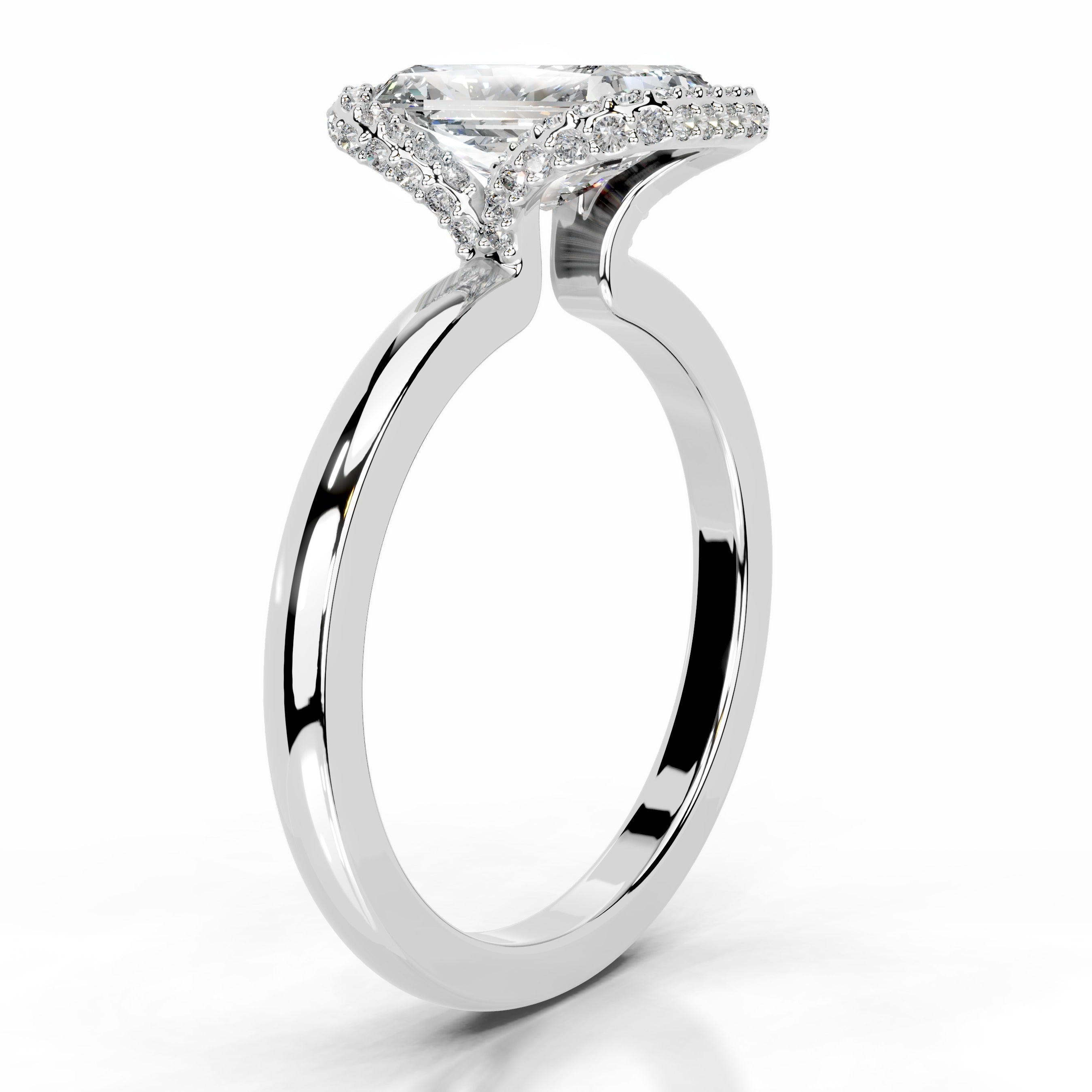 Bowie Diamond Engagement Ring - 14K White Gold、mySite、hinf8tx79