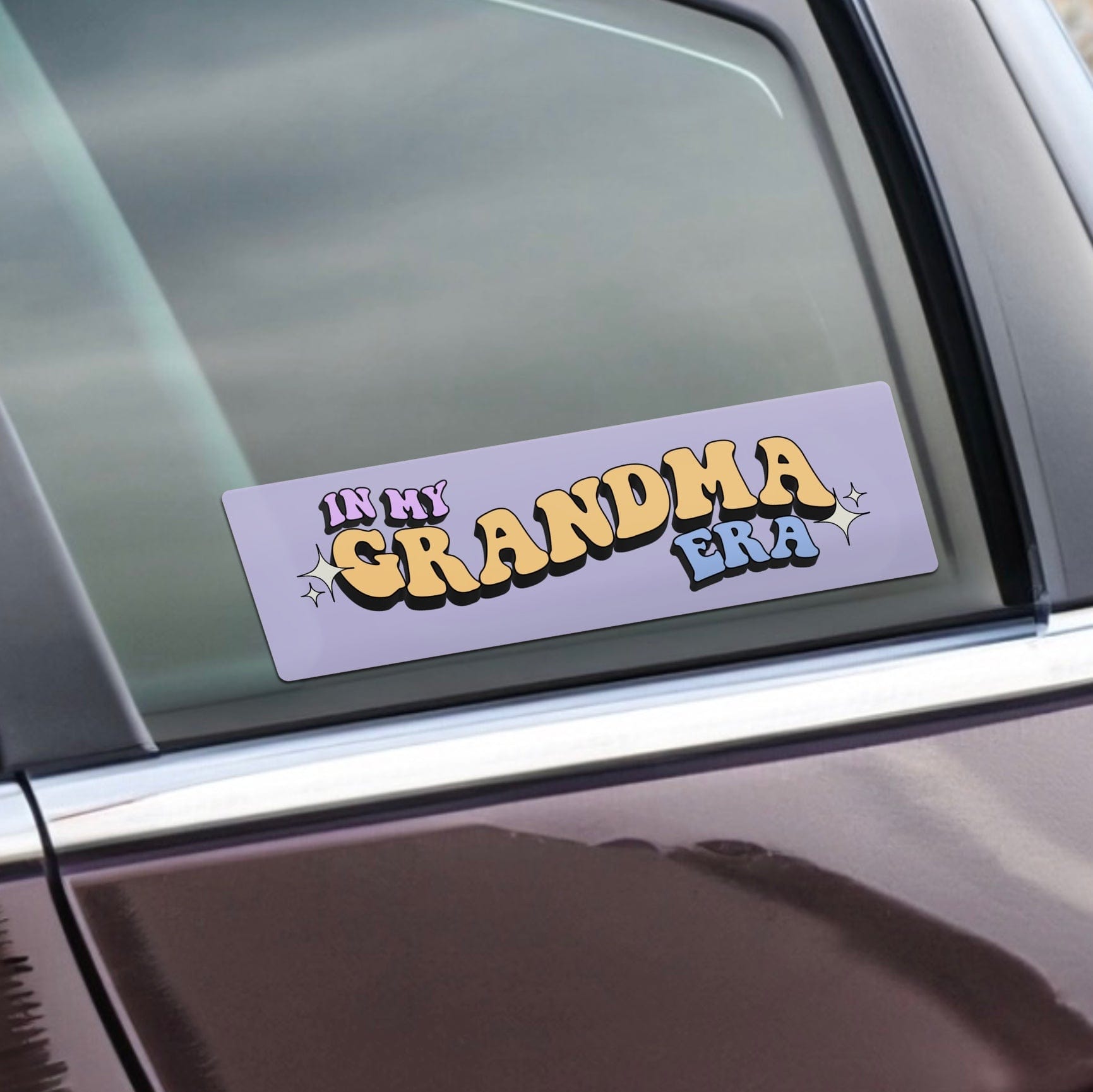  In My Grandma Era Bumper Sticker、mySite、elrpsem3k