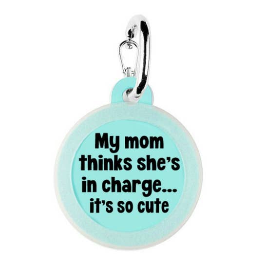 Pet Dog Tags Made in the USA, Recycled Metal, Glow in Dark, Waterproof *、mySite、g9winljtr