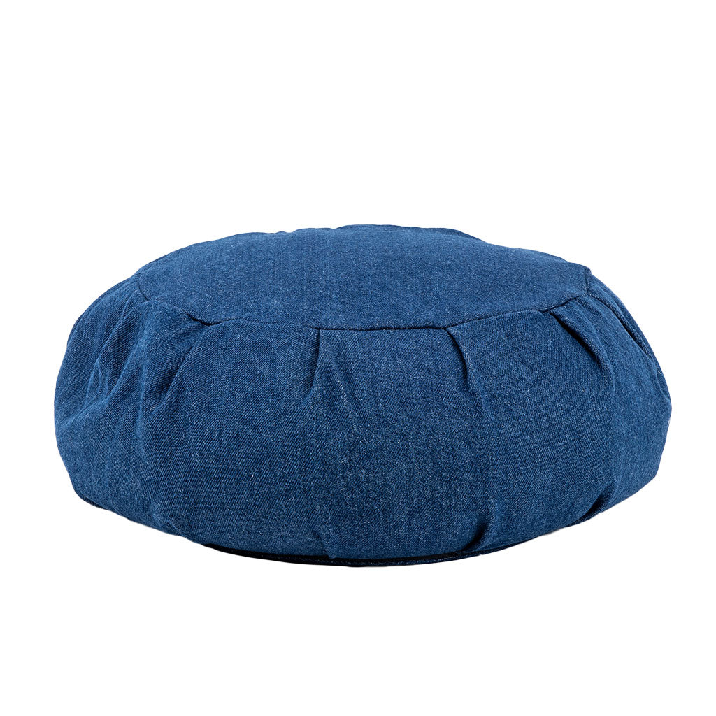 Denim Buckwheat Hull Zafu - COVER ONLY、mySite、topwebapps