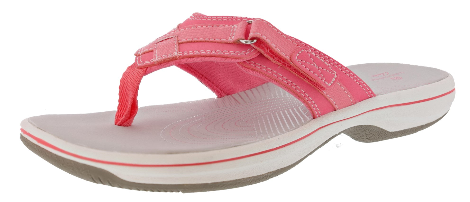 Clarks Women Sandals Lightweight Flip Flops Breeze Sea、mySite、dreamappss