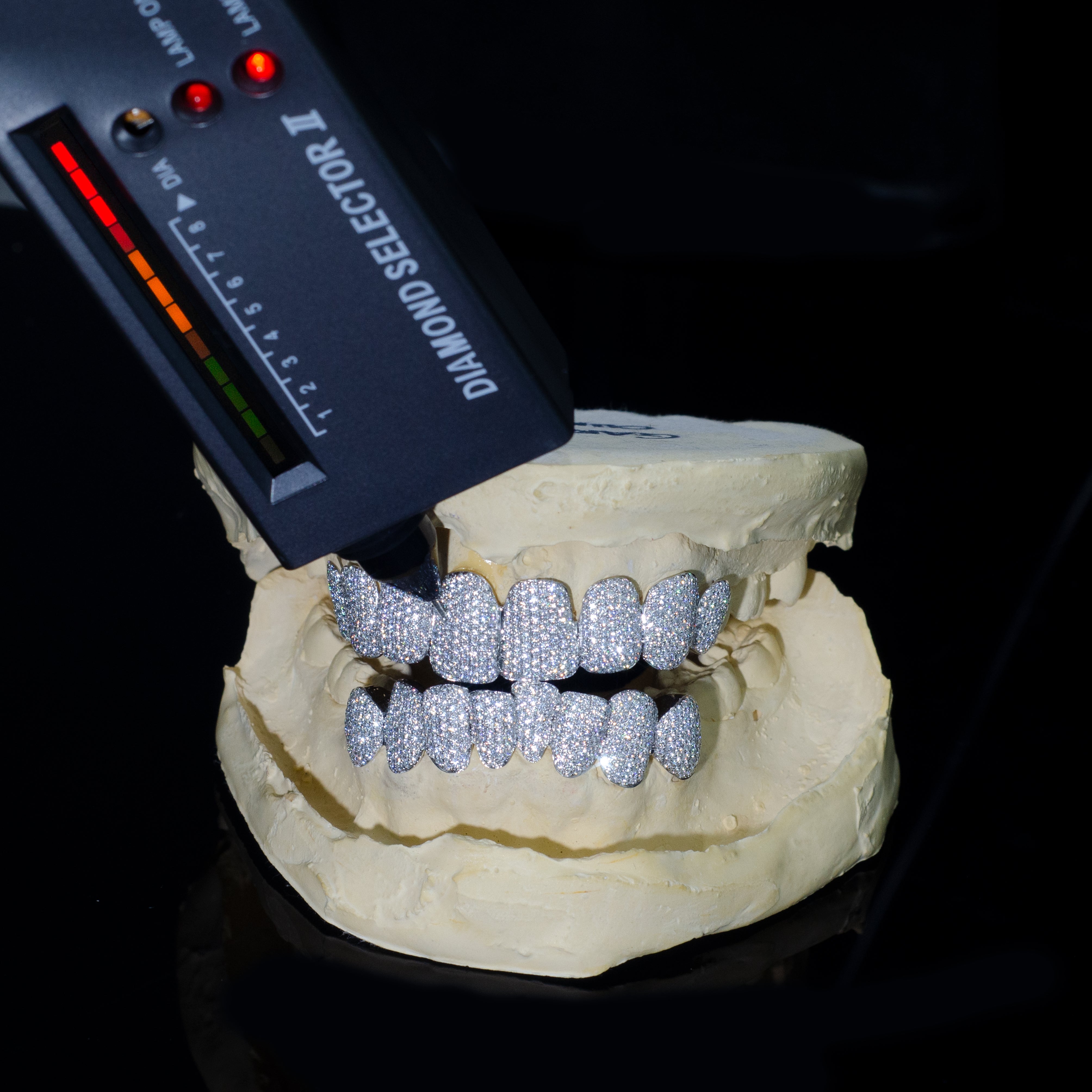 8 on 8 VVS Moissanite Diamond Grillz、mySite、hinf8tx79