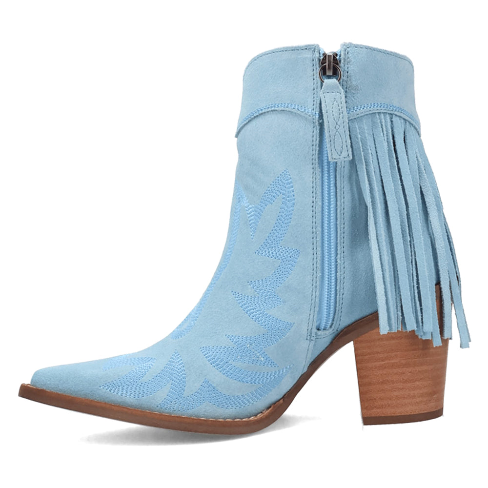 Wild Sage Fringe Snip Toe Zippered Cowboy Booties、mySite、gtrtttuynbv