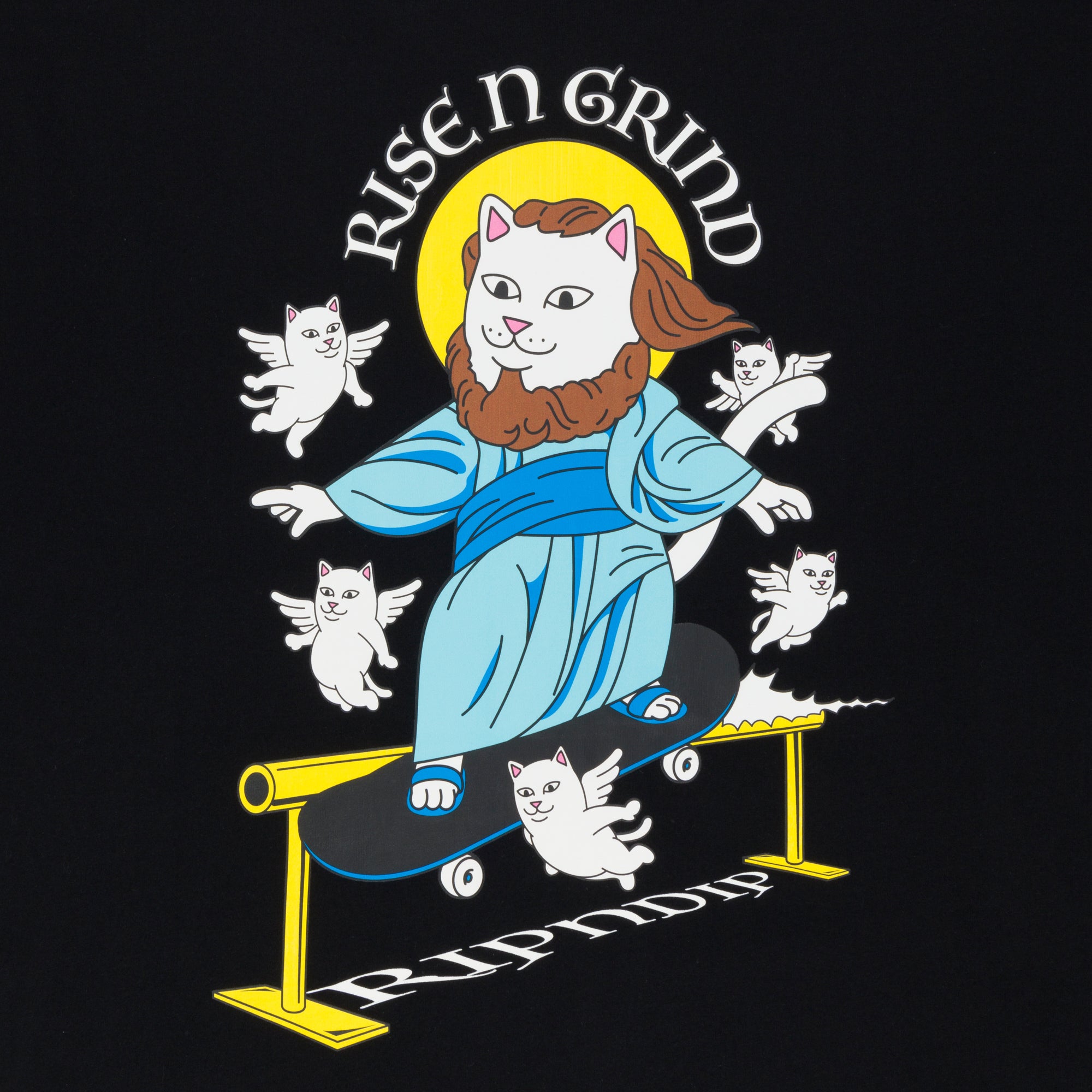  Rise N Grind Tee (Black)、mySite、merchandisen