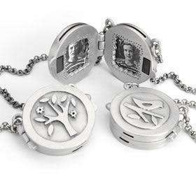 Emily Rosenfeld Tree Locket Necklace、mySite、topwebapps