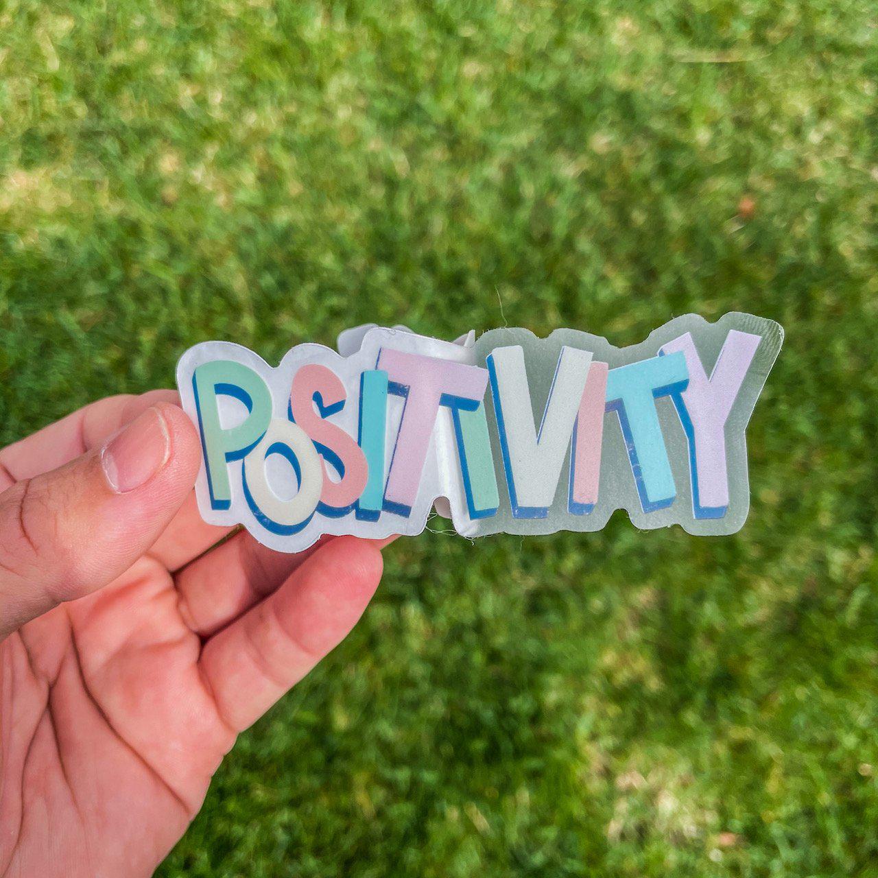  Positivity - Clear Sticker、mySite、elrpsem3k