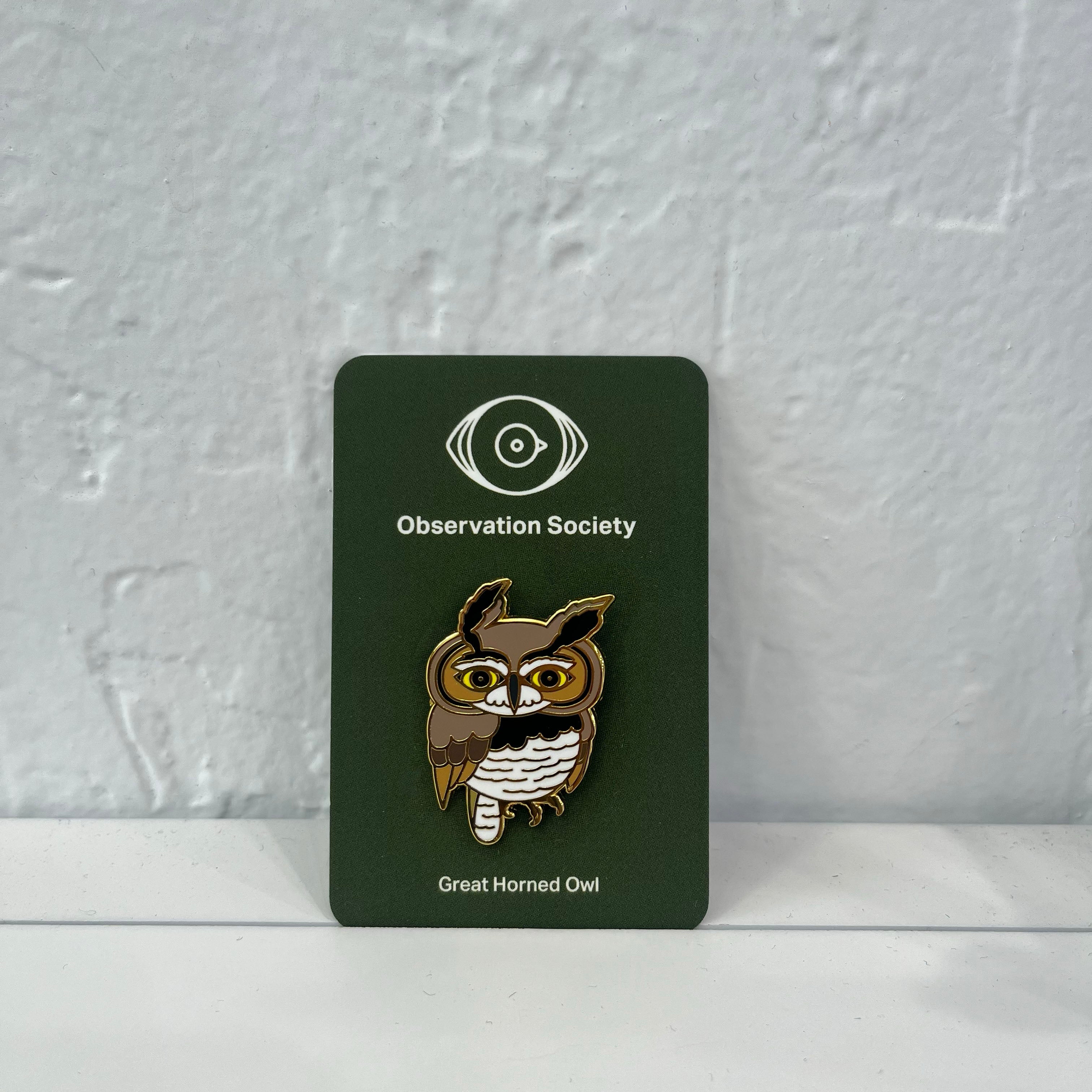 Observation-Great Horned Owl-Pin、mySite、garagedoors4me