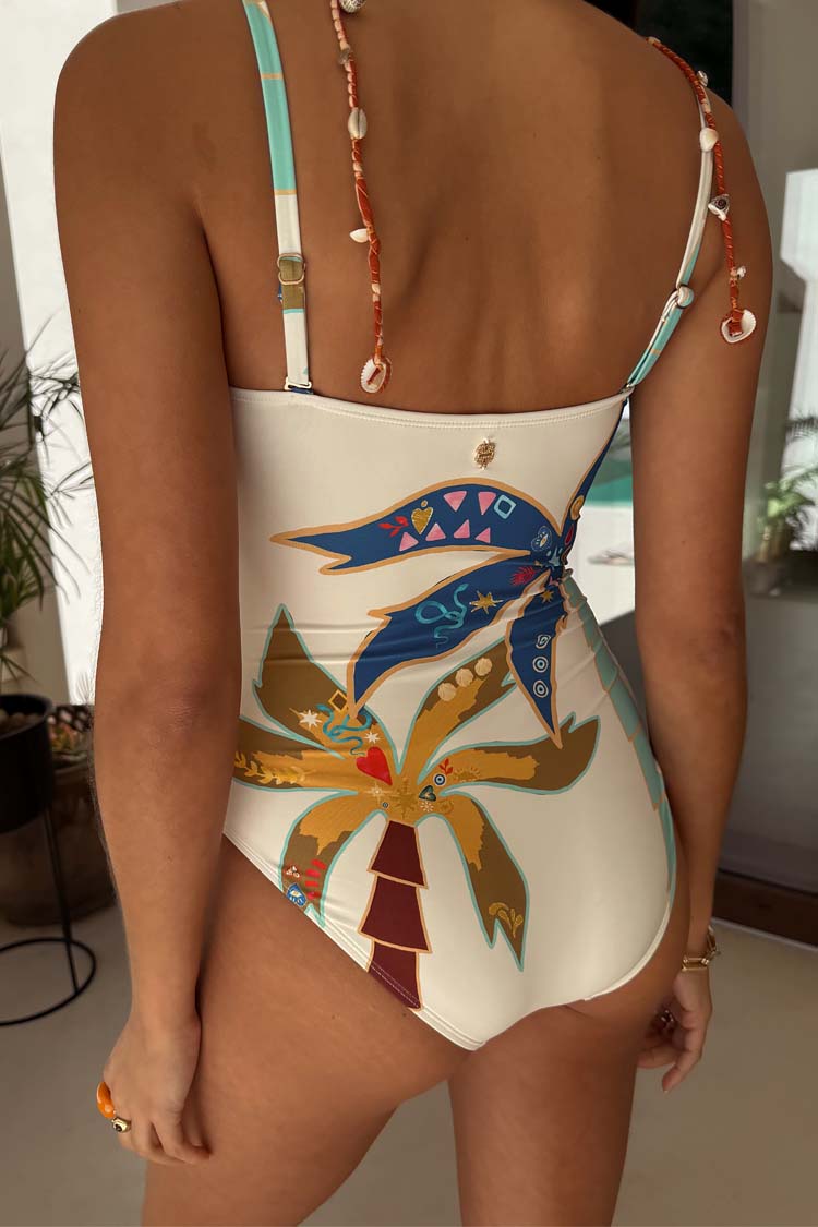 Palm Bandeau Suit、mySite、solidvoid