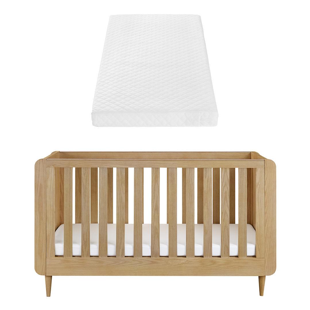  Tutti Bambini Japandi Cot Bed - Light Oak、mySite、merchandisen
