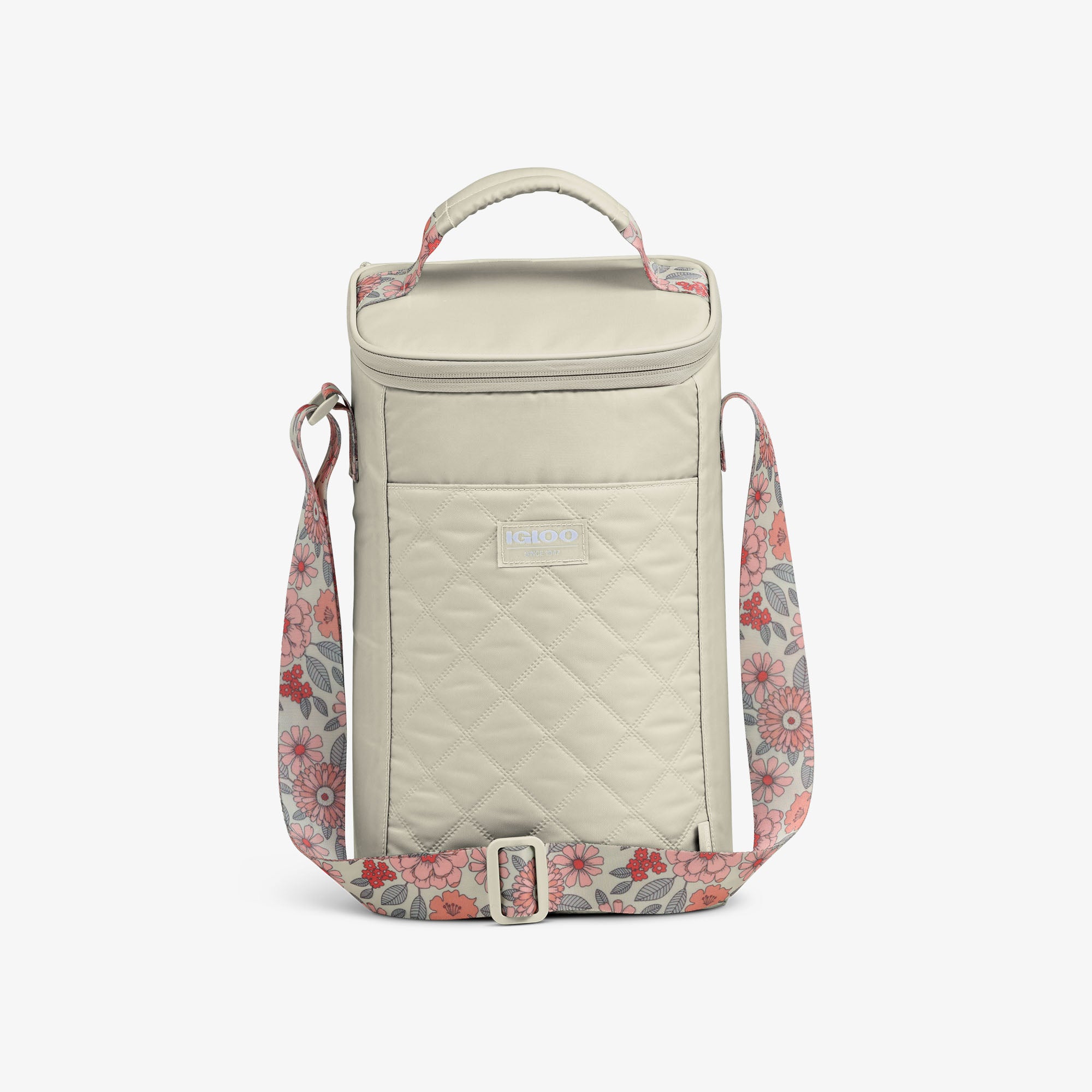 Floral MaxCold® DUO Vertical Crossbody Cooler Bag、mySite、noshort