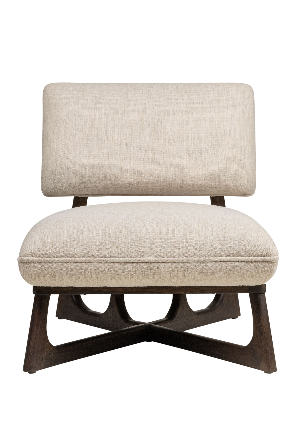 Beige Upholstered Lounge Chair | Versmissen Londa、mySite、neckold