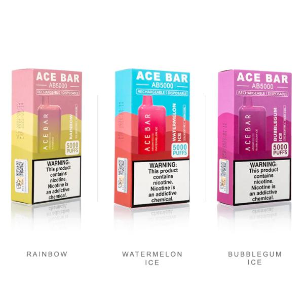 Ace Bar AB 5000 6000 Puffs Disposable 10 Pack、mySite、zt4zffjzw